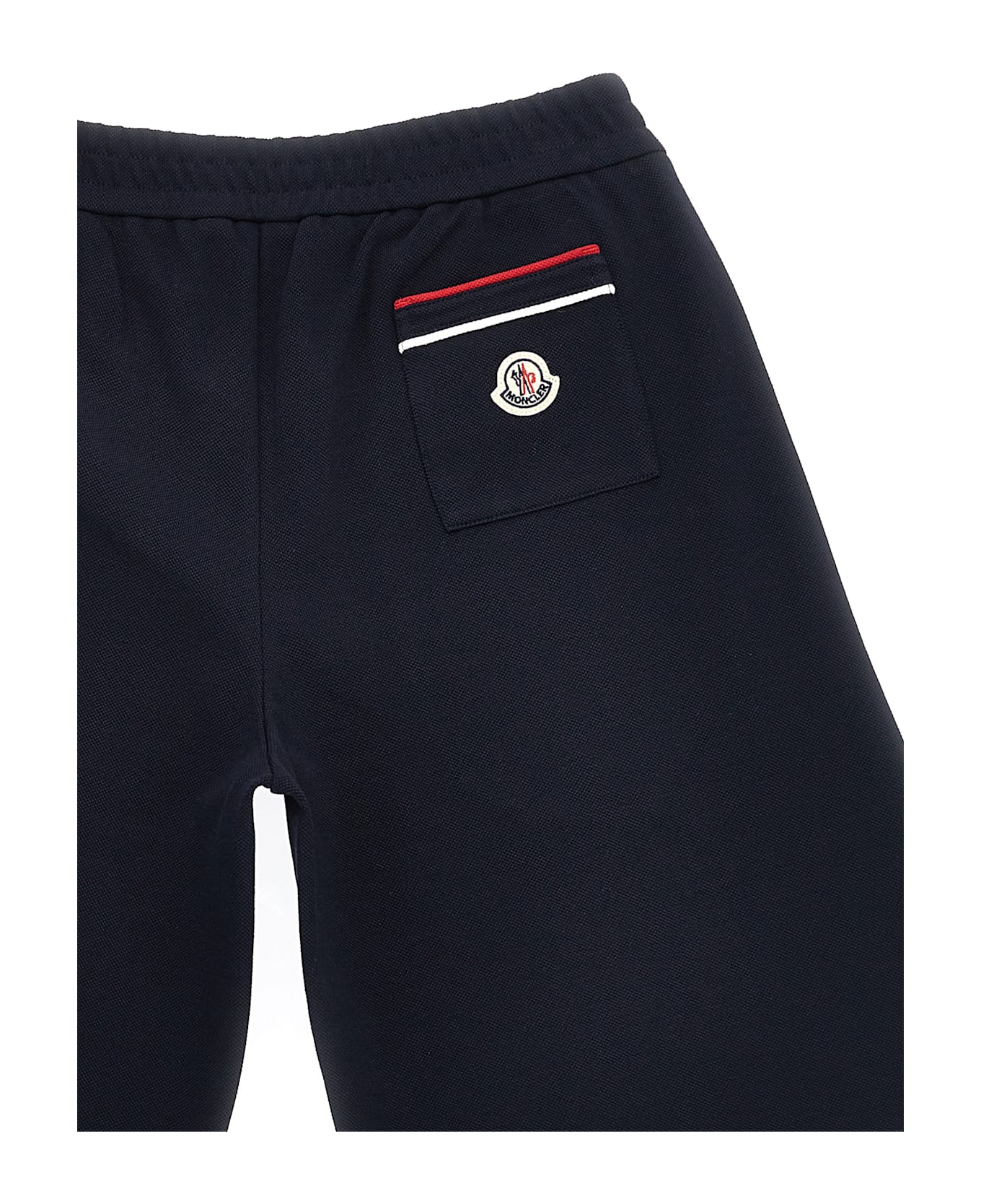 Moncler Tricolor Bermuda Shorts - Blue