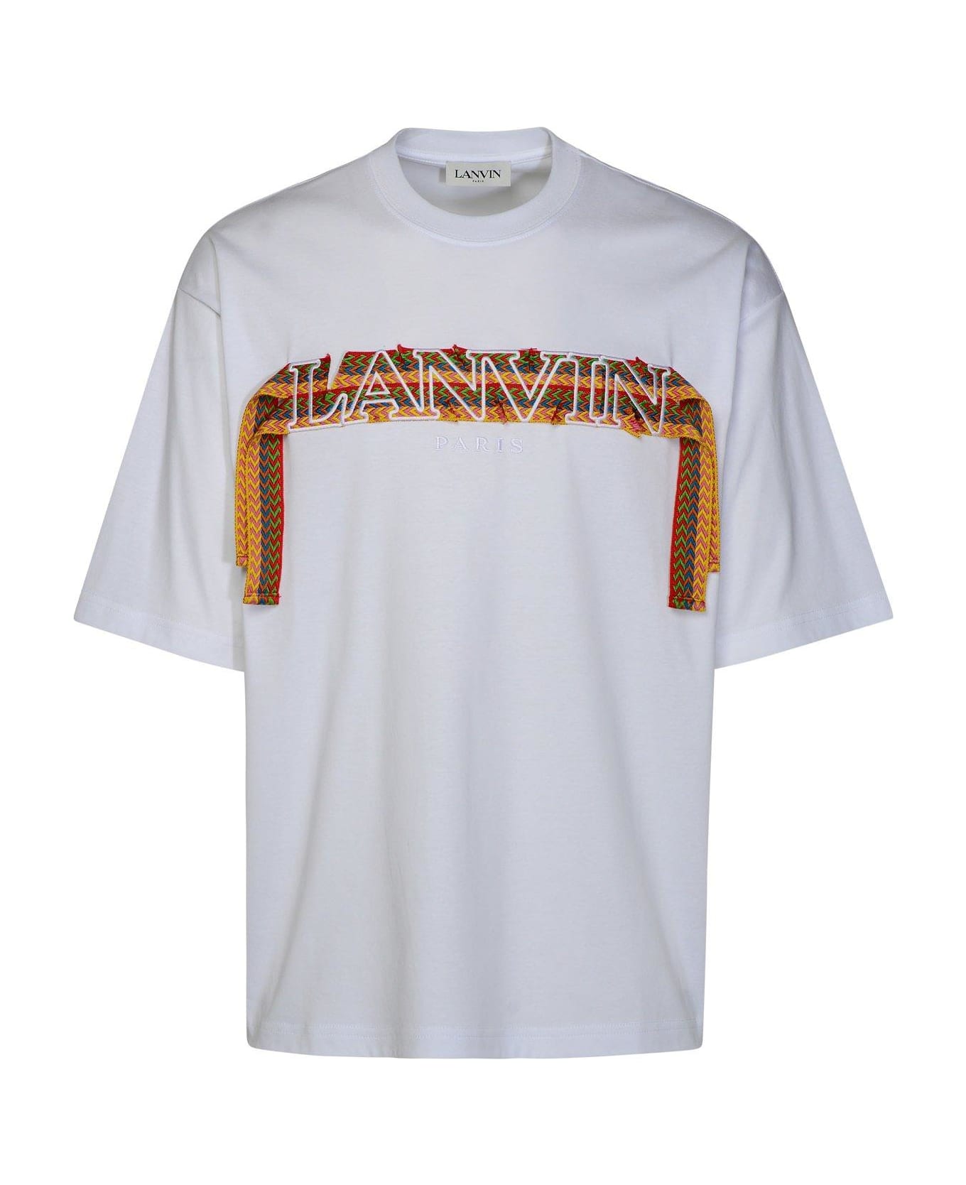 Lanvin Curblace Crewneck T-shirt - WHITE シャツ