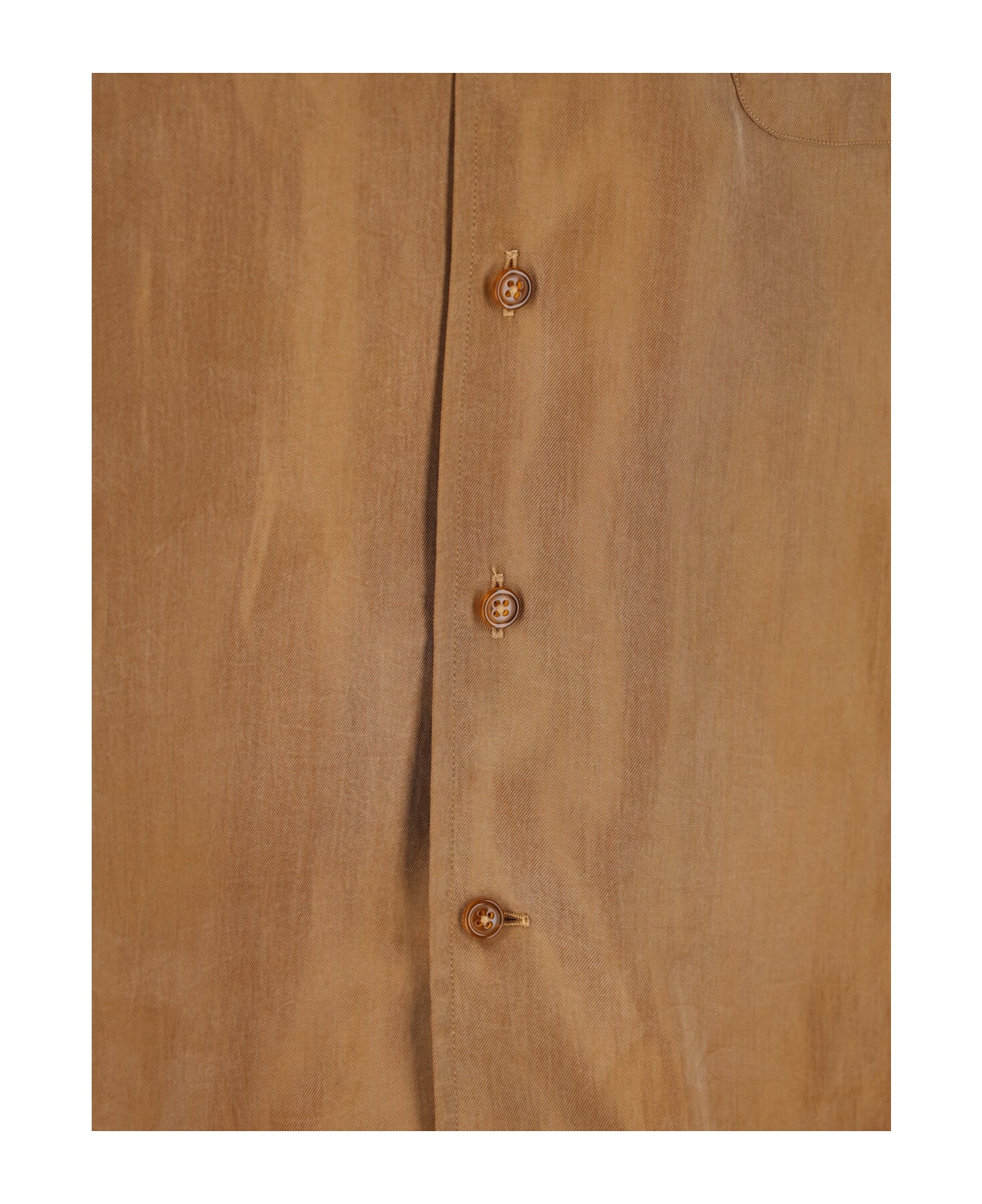 Vivienne Westwood Suede Effect Shirt - Brown