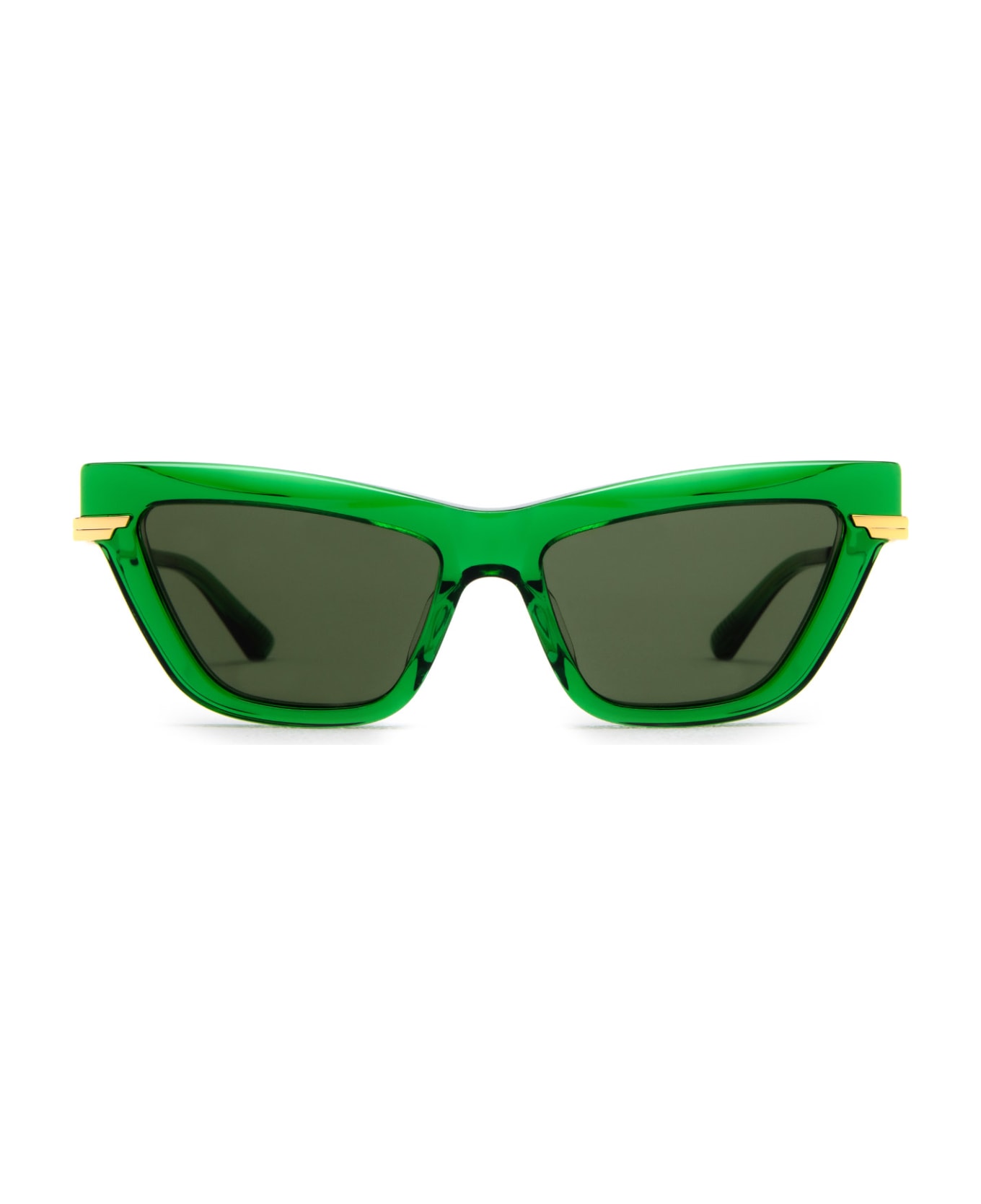 Bottega Veneta Eyewear Bv1241s Green Sunglasses - Green