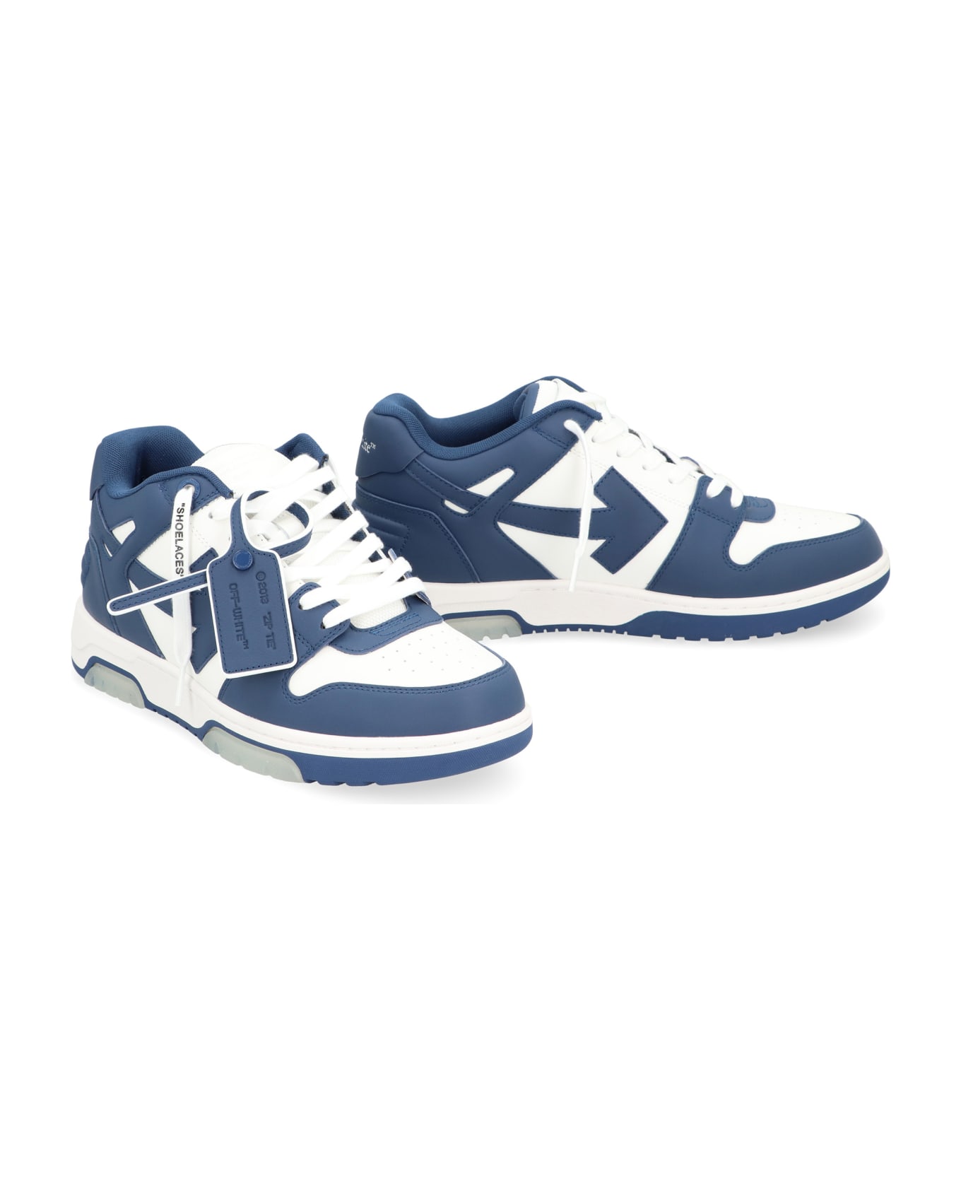 Off-White Out Of Office Low-top Sneakers - White/royal b