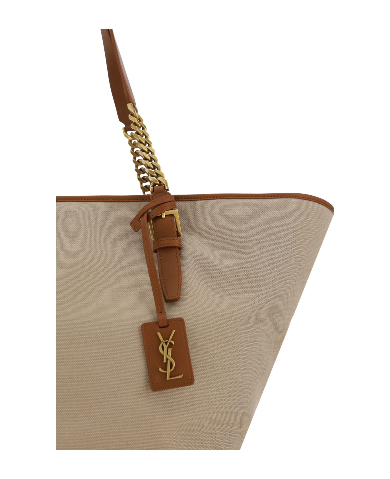 Saint Laurent Shopping Shoulder Bag - Desert Dust/brick