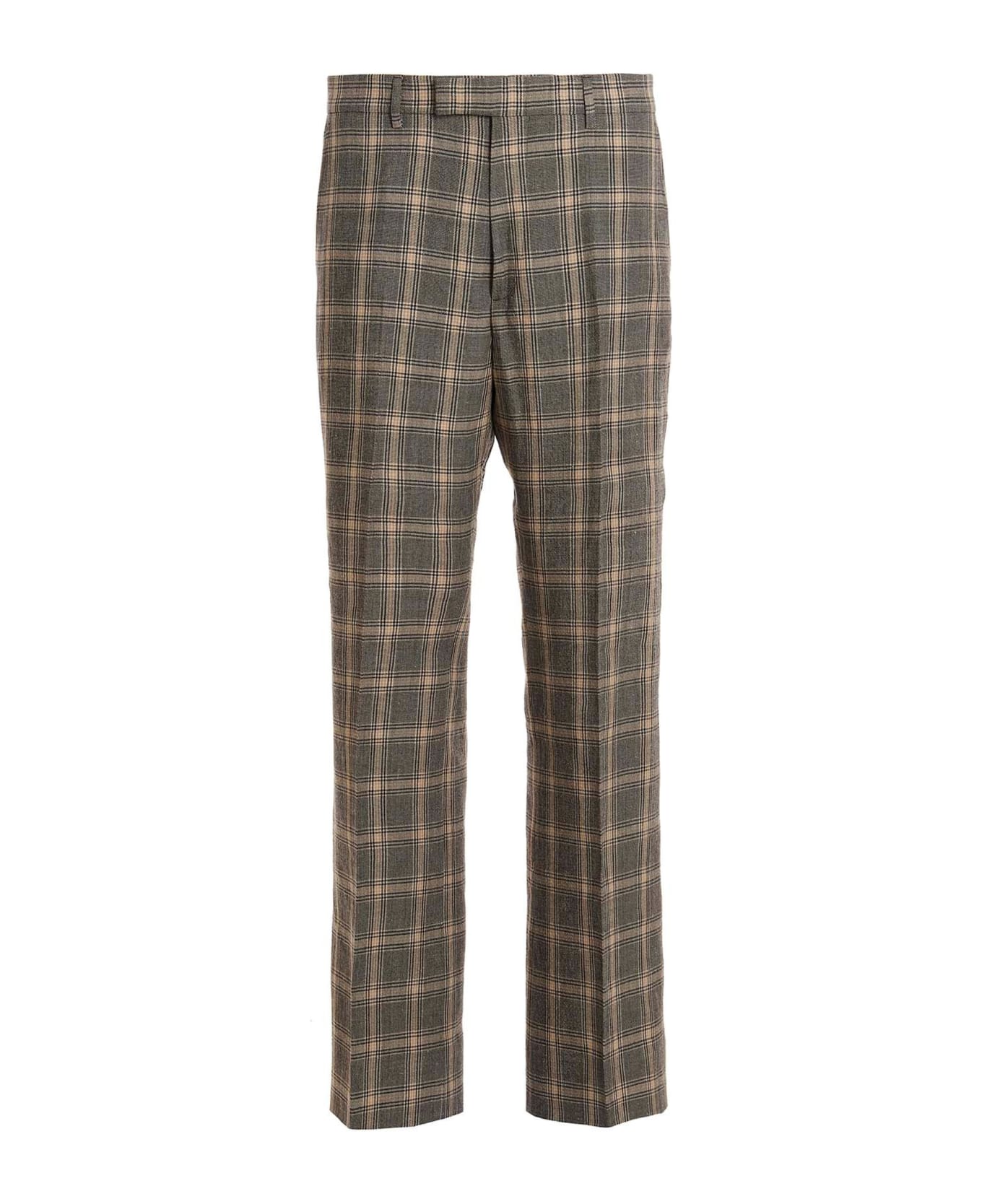 Gucci Prince Of Wales Trousers - Multicolor