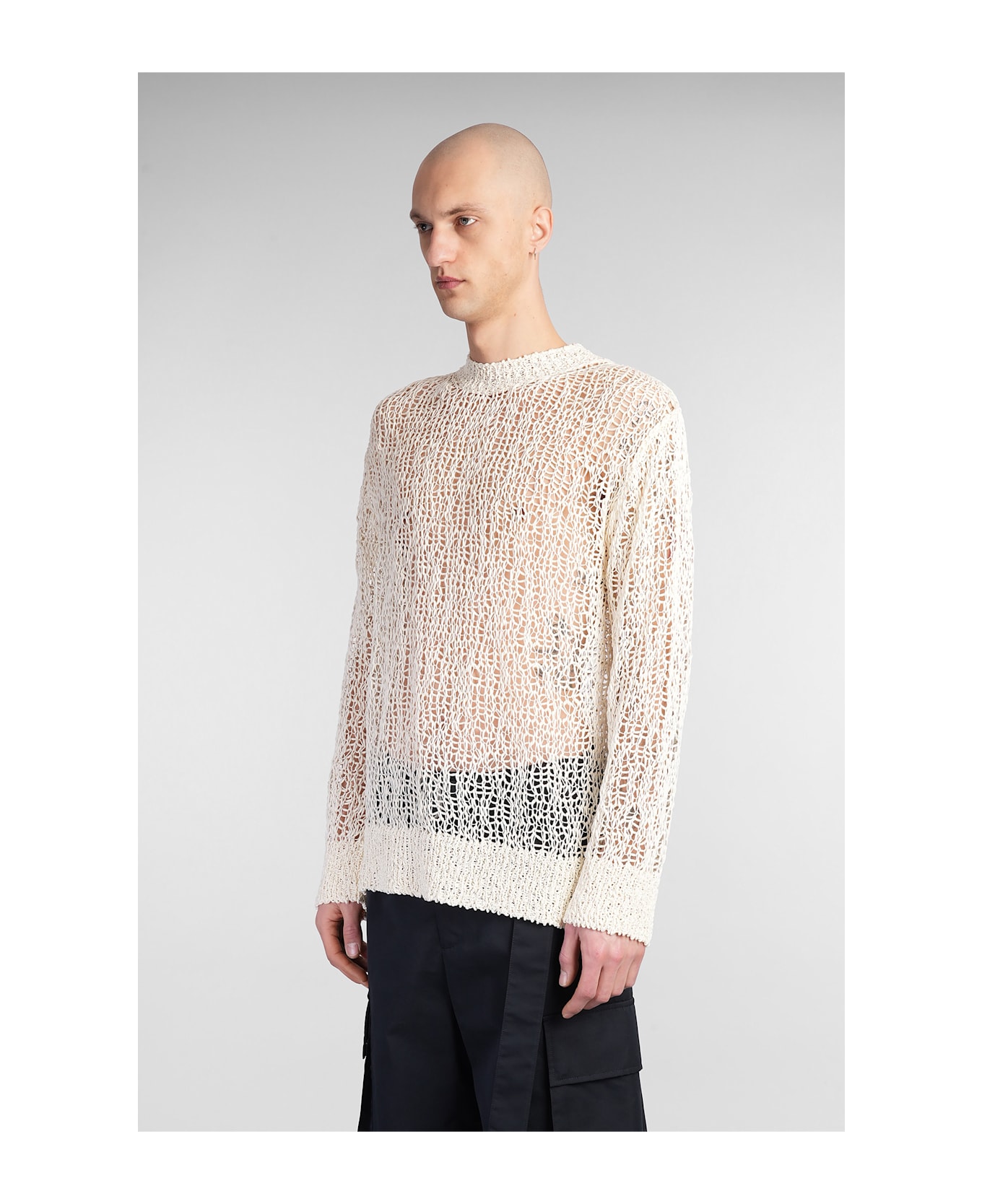 Jil Sander Cn Ls Jumper Knitwear - beige