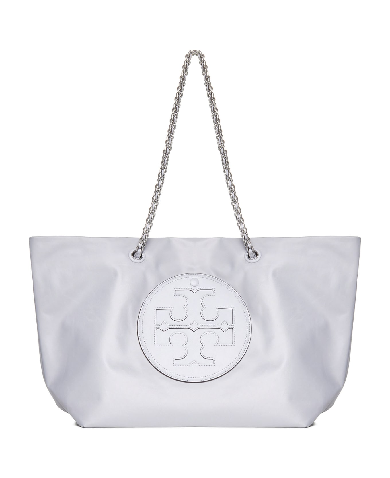 Tory Burch Ella Chain Shopping Bag - Grey