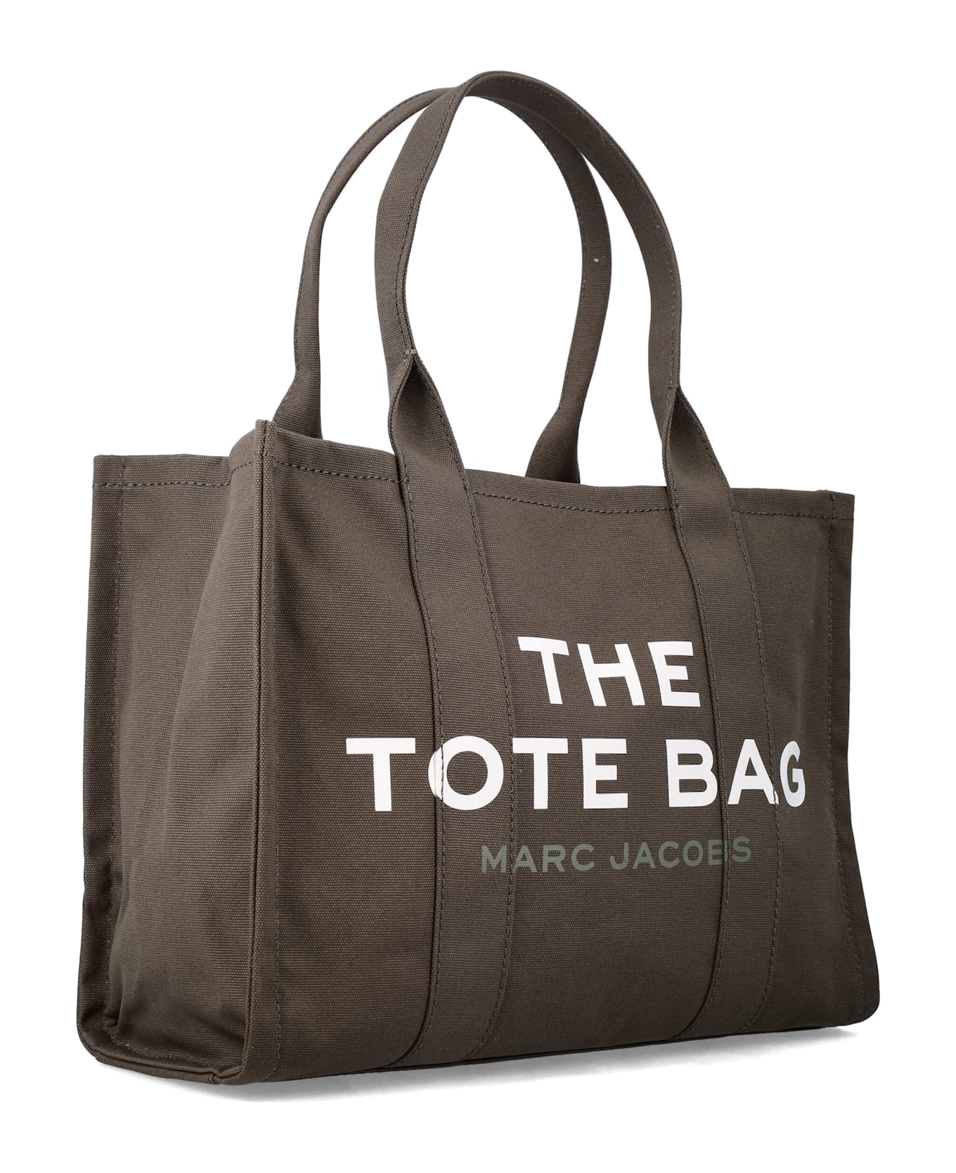 Marc Jacobs The Large Canvas Tote Bag - FOREST GREEN