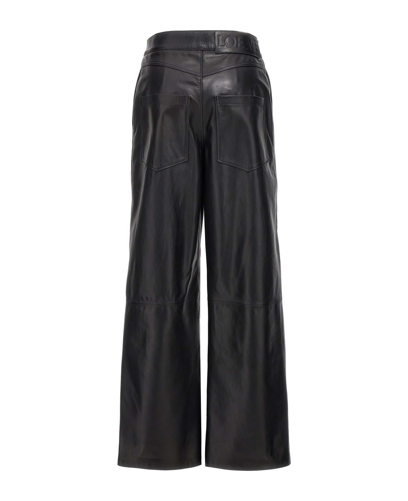 Loewe 'anagram' Baggy Trousers - Black  