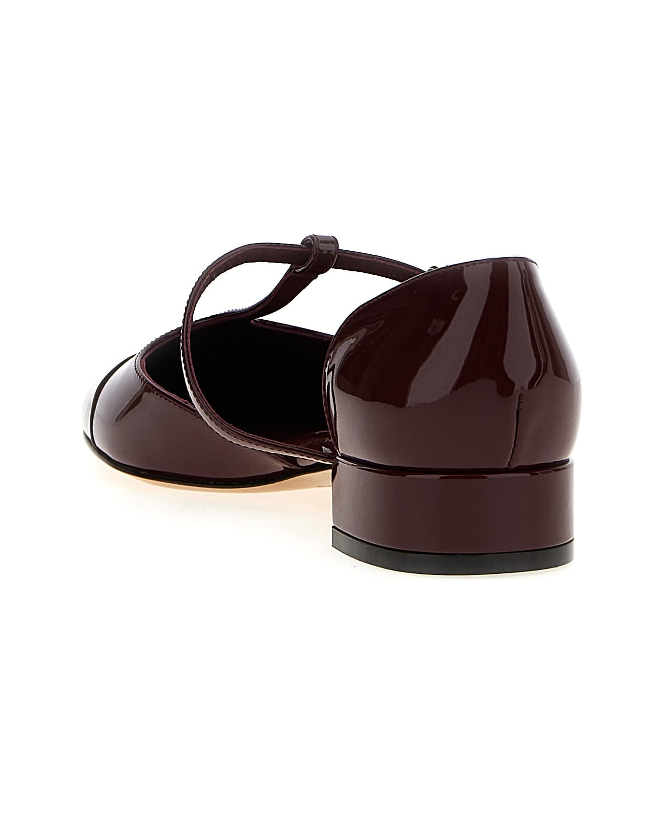 Ferragamo 'linette' Ballet Flats - Bordeaux