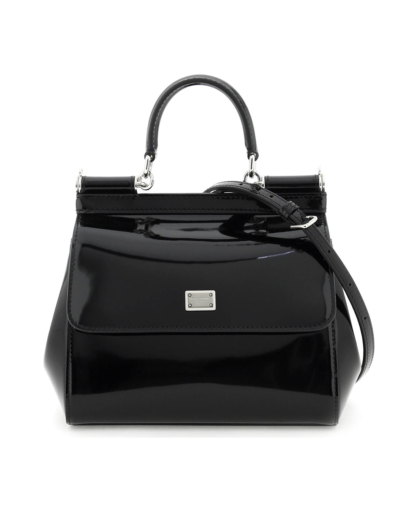 Dolce & Gabbana Sicily Handbag - black トートバッグ
