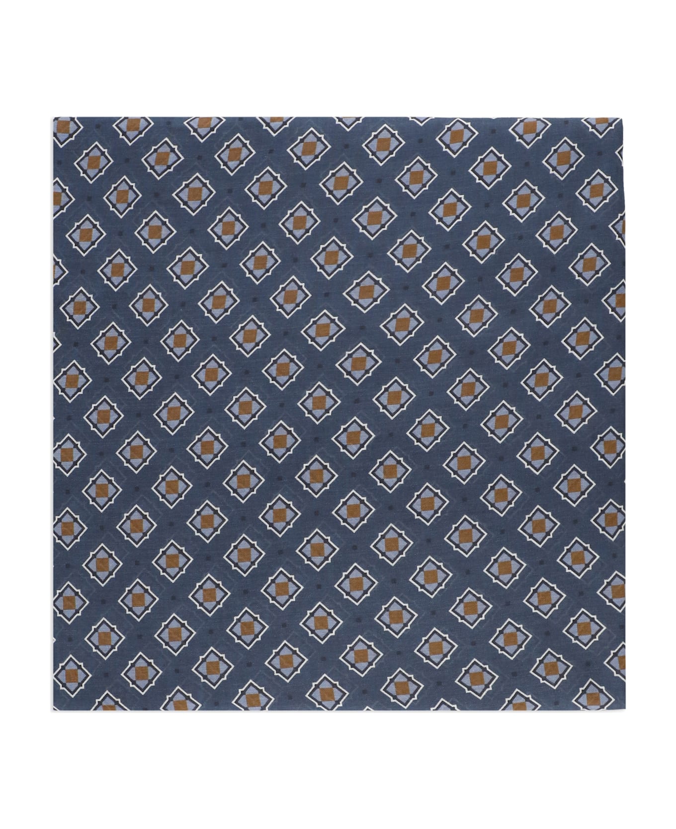 Altea Scarf With Pattern - Blue