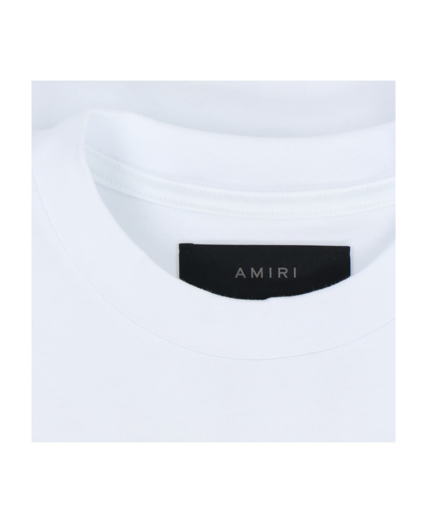 AMIRI Back Logo T-shirt - White シャツ