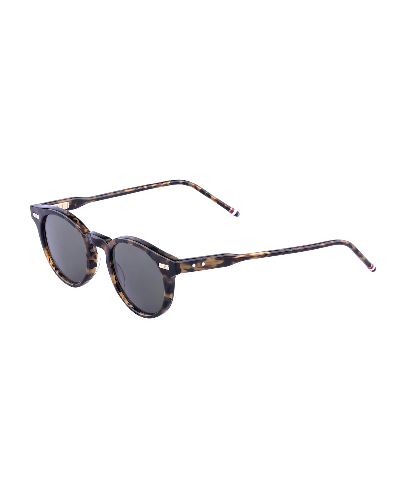 Thom Browne Round - Dark Brown Sunglasses - dark brown