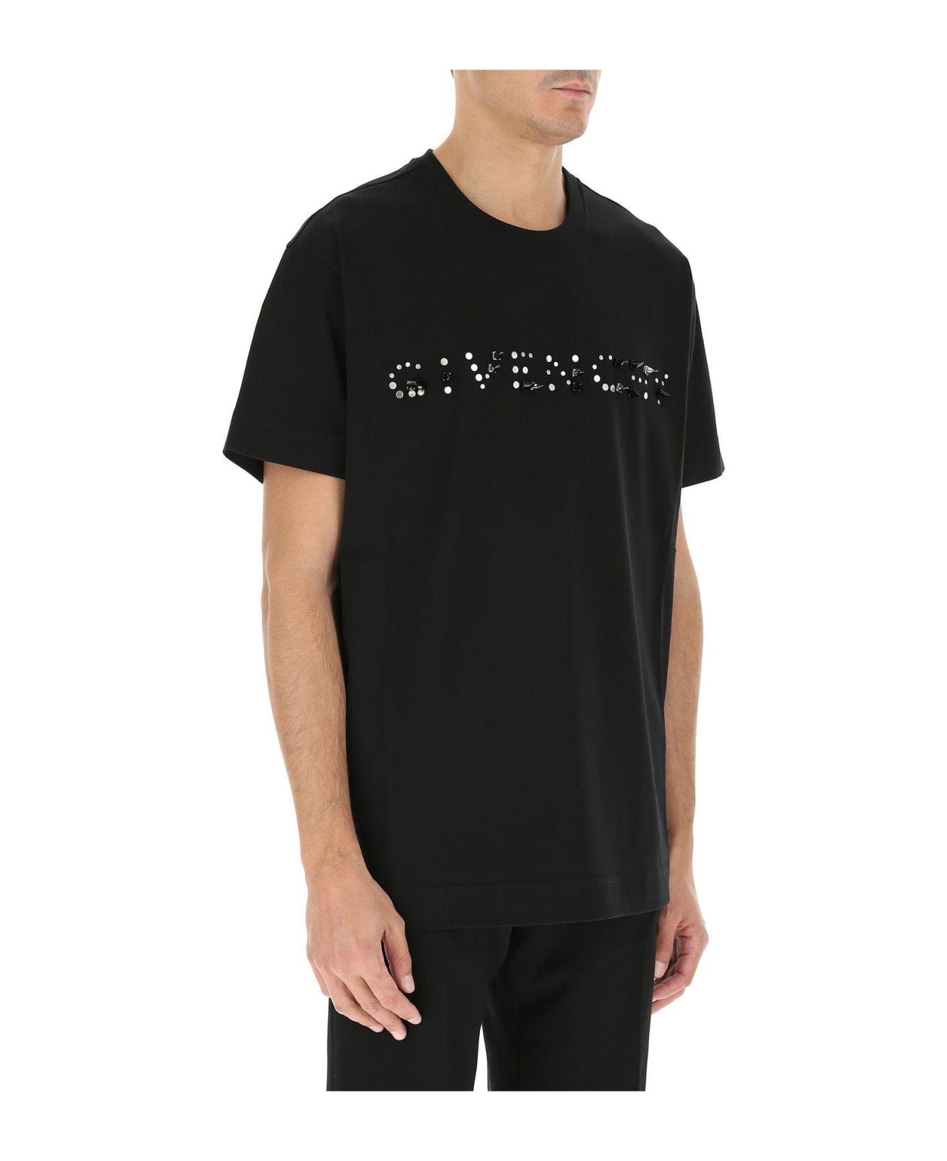Givenchy Black Cotton Oversize T-shirt - BLACK