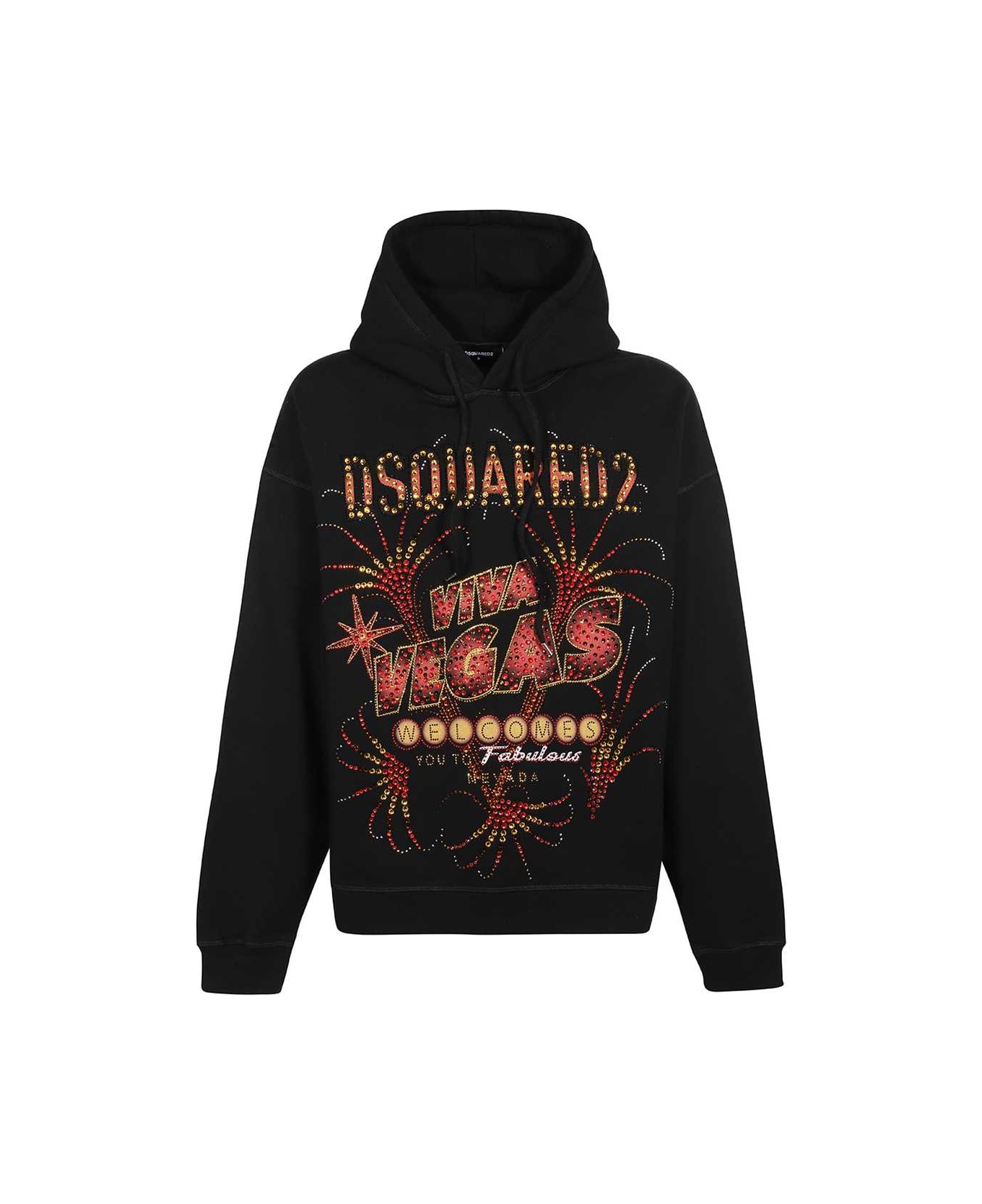 Dsquared2 Hooded Sweatshirt - black