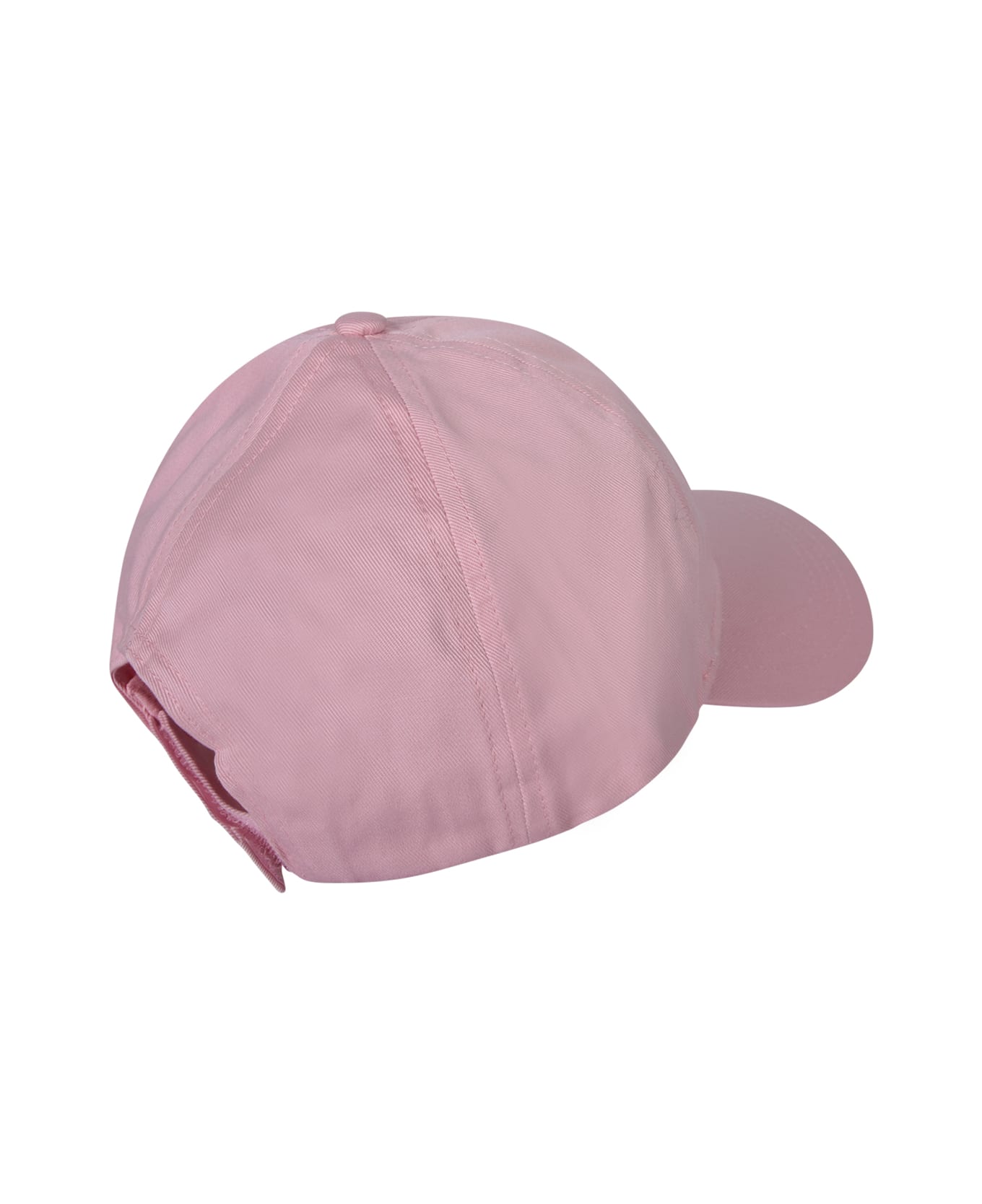 Ganni Logo Pink Baseball Cap - Purple