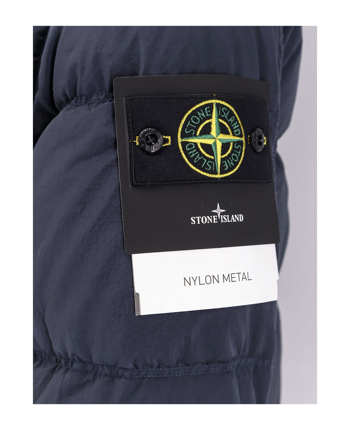 Stone Island Nylon Down Jacket - Blue