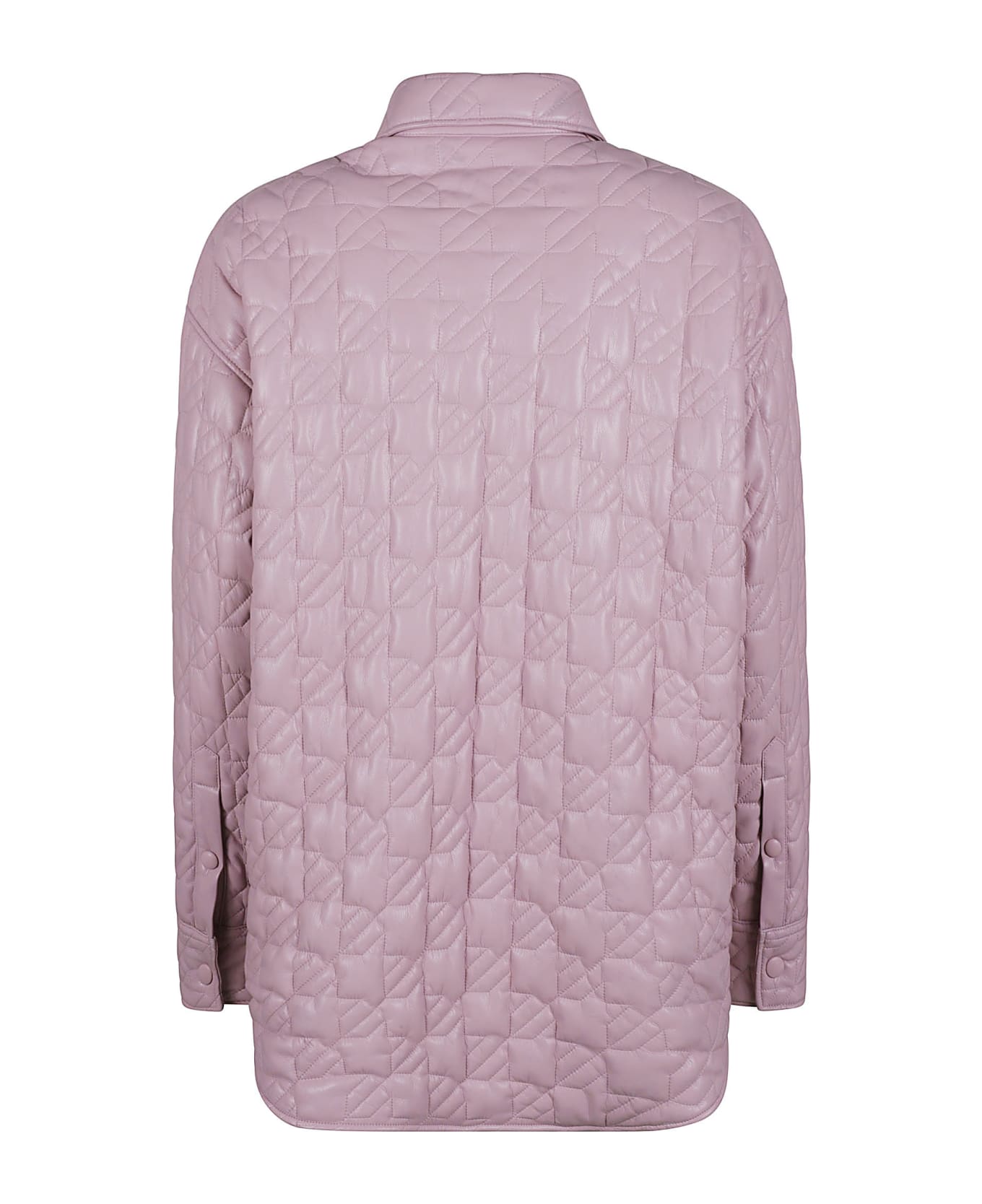 MSGM Quilted Buttoned Jacket - Rosa