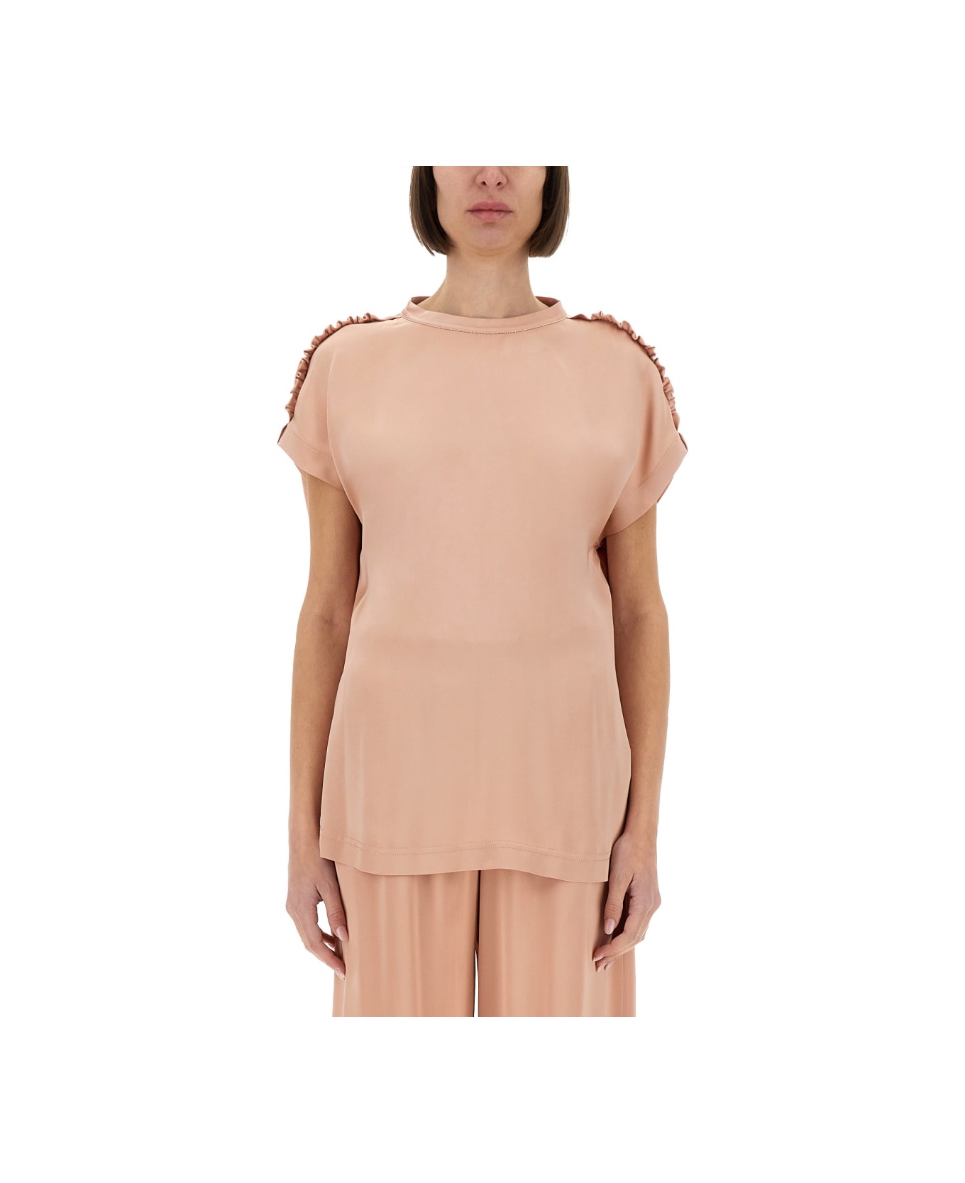 Fabiana Filippi Viscose T-shirt - PINK