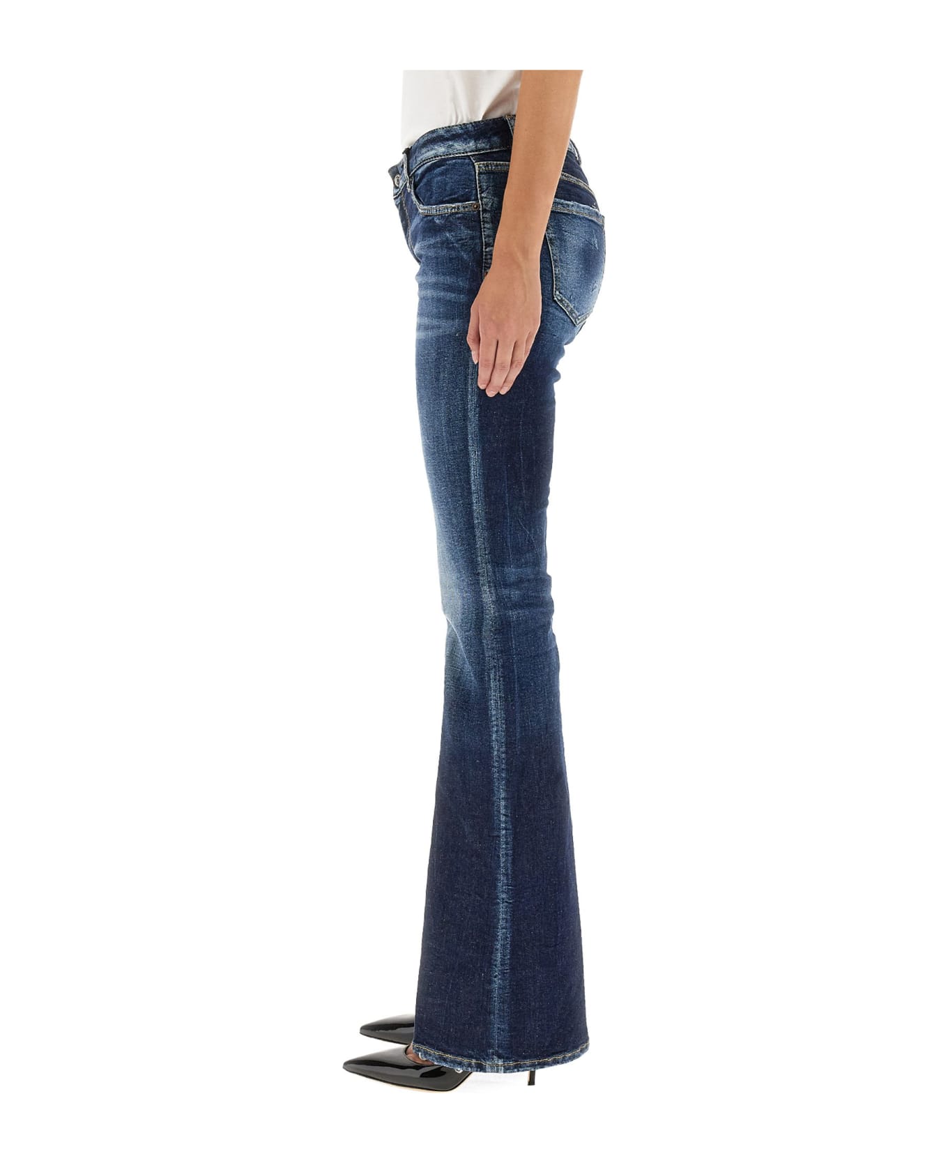 Dsquared2 Twiggy Flare Jeans - Denim