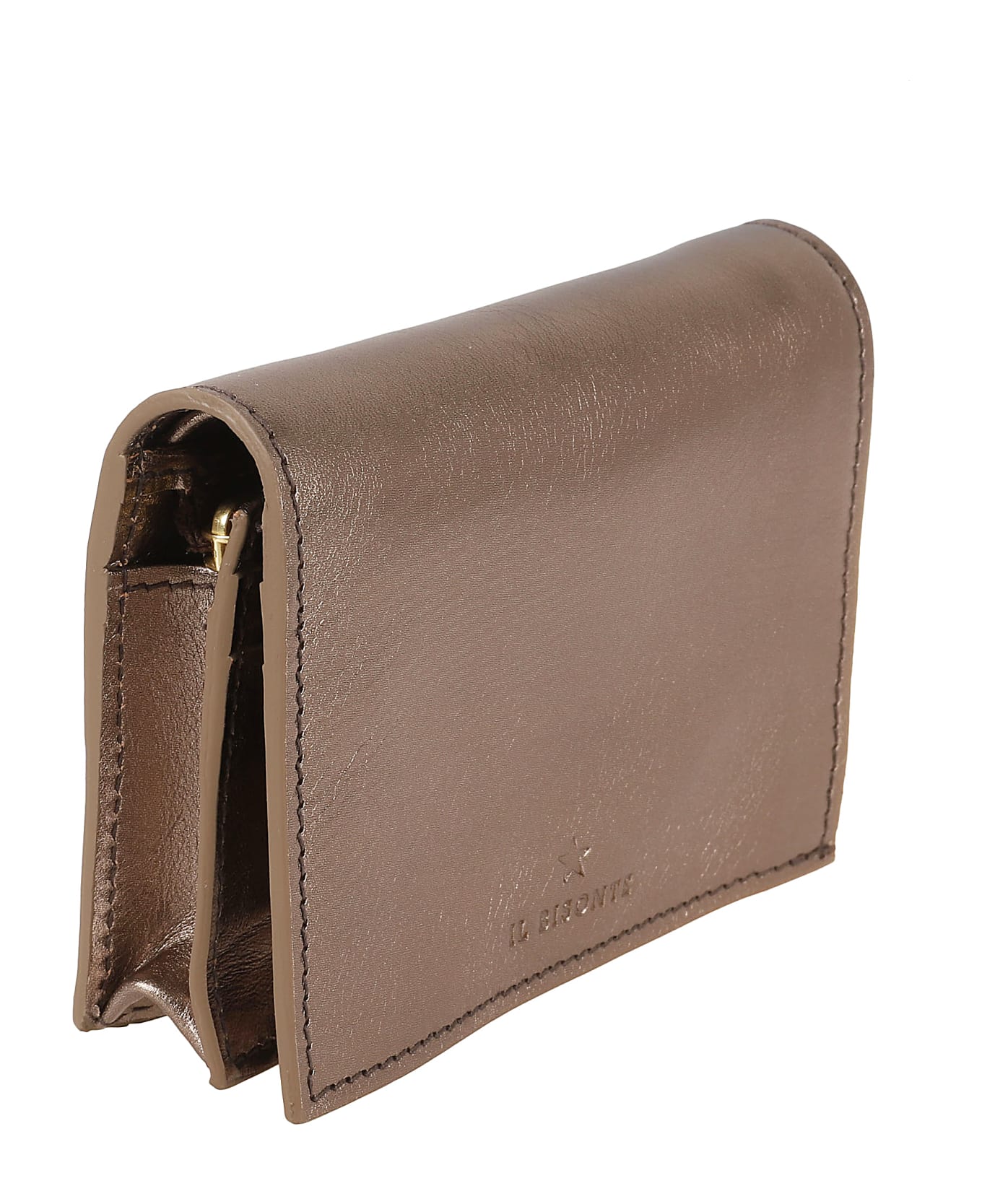 Il Bisonte Small Oliveta Wallet - Bronze