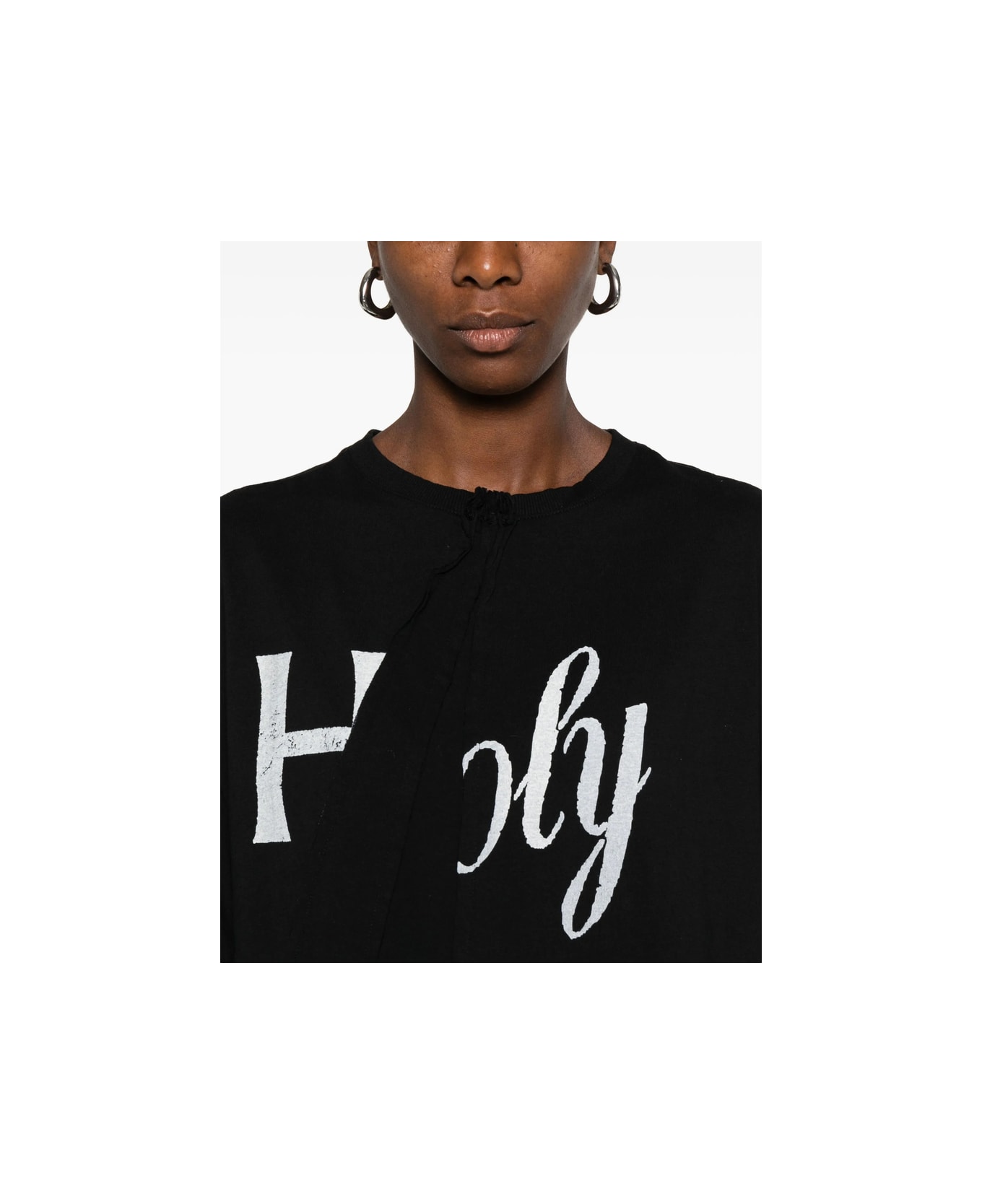 Ann Demeulemeester T-shirt - BLACK