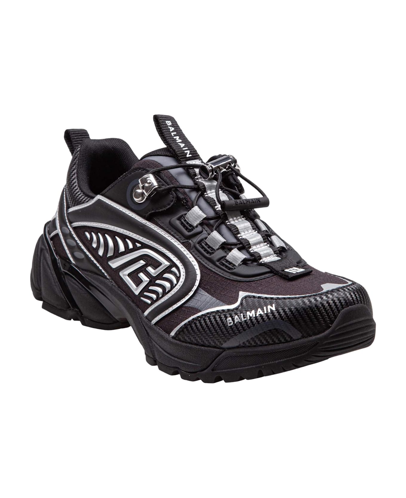 Balmain Sneakers - Noir/Argent