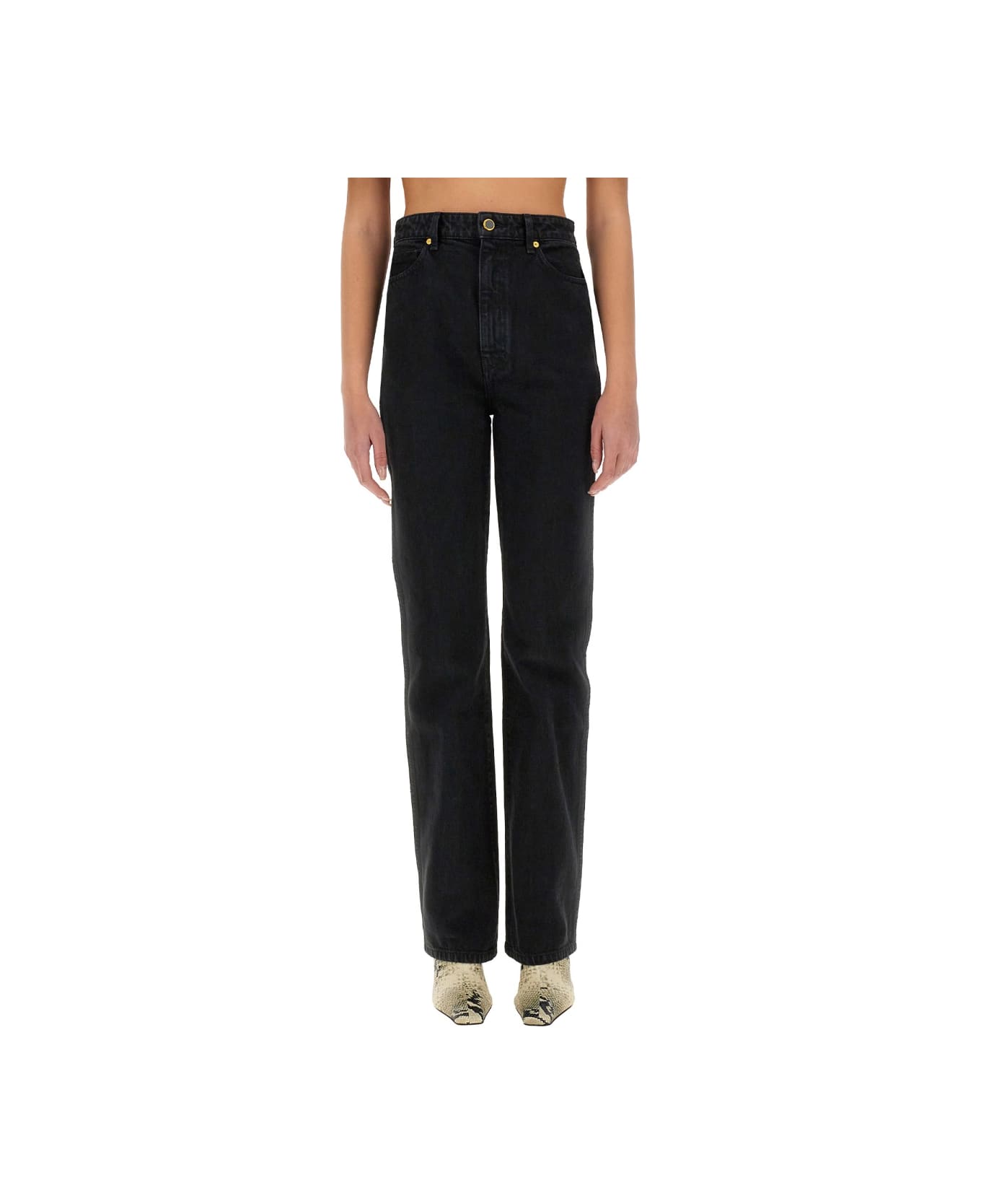 Khaite Jeans "danielle" - BLACK