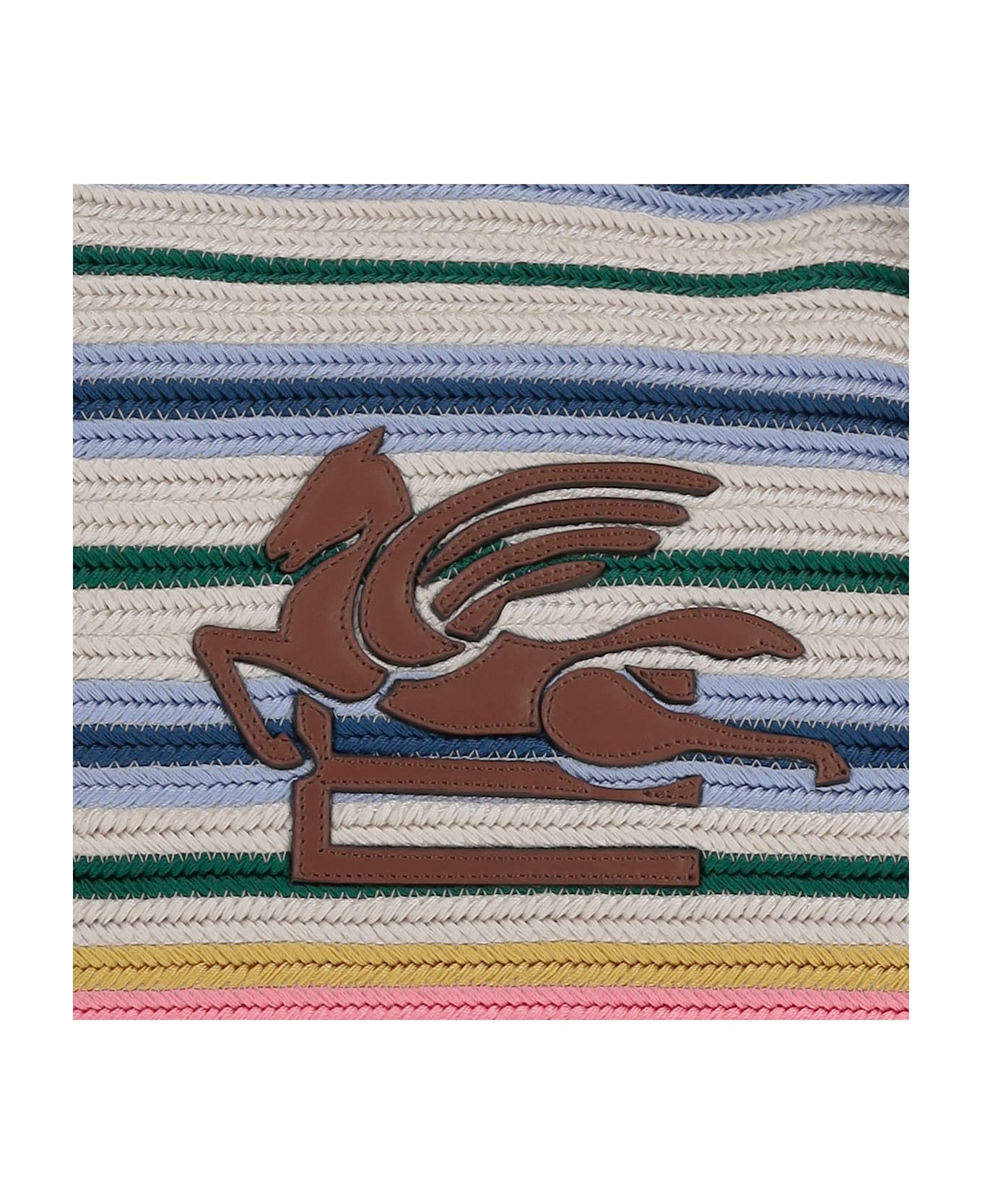 Etro Libra Medium Fabric Shopping Bag - MULTICOLOUR