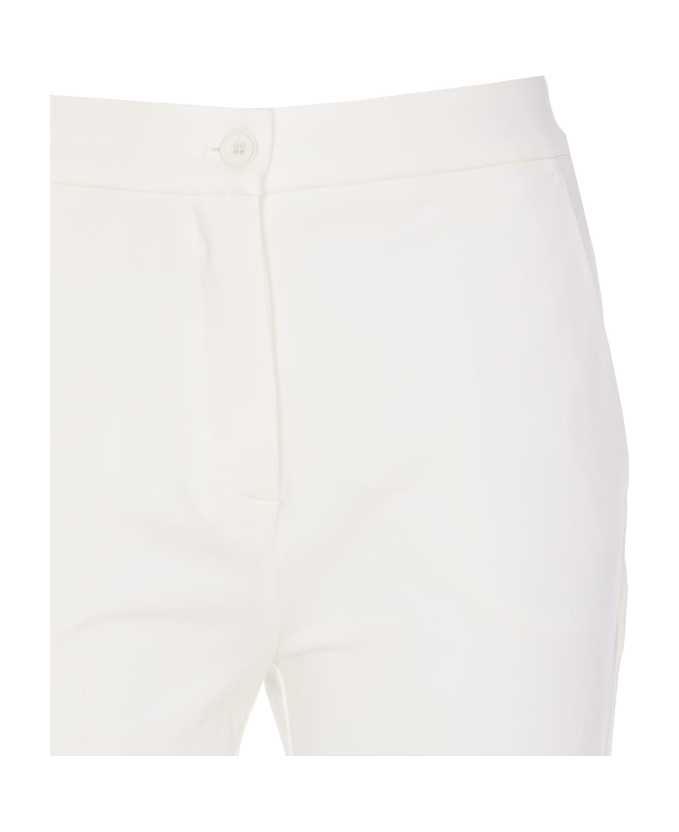 Pinko Resta Tailored Trousers - White