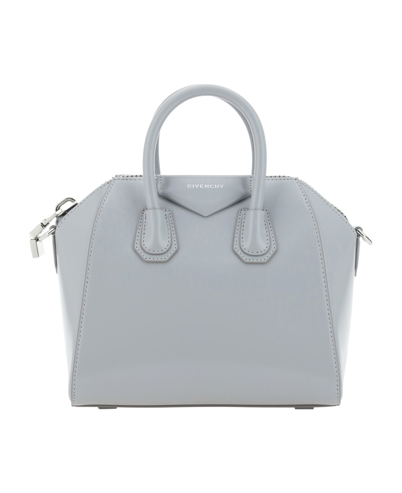 Givenchy Antigona Mini Tote Handbag - Grey