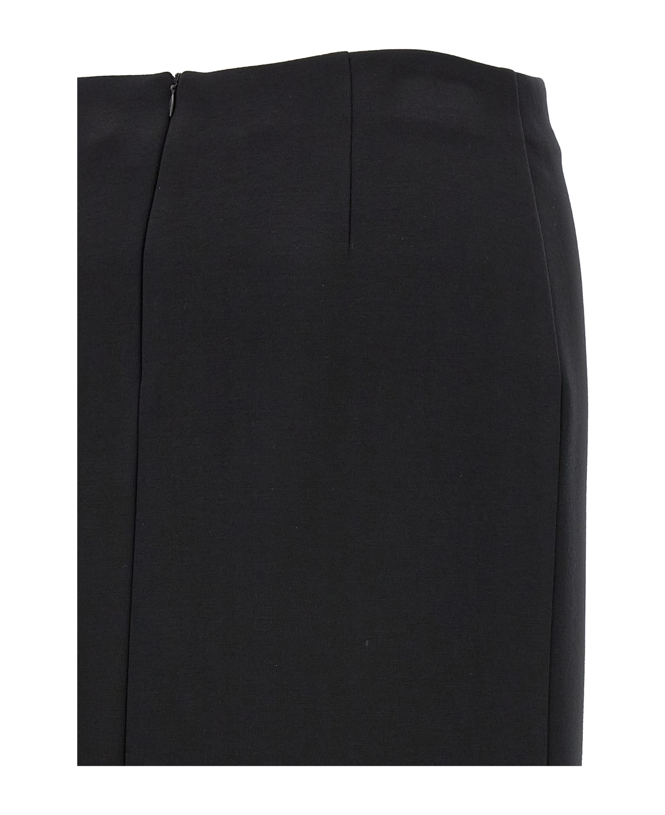 'S Max Mara 'flou' Skirt - Black  