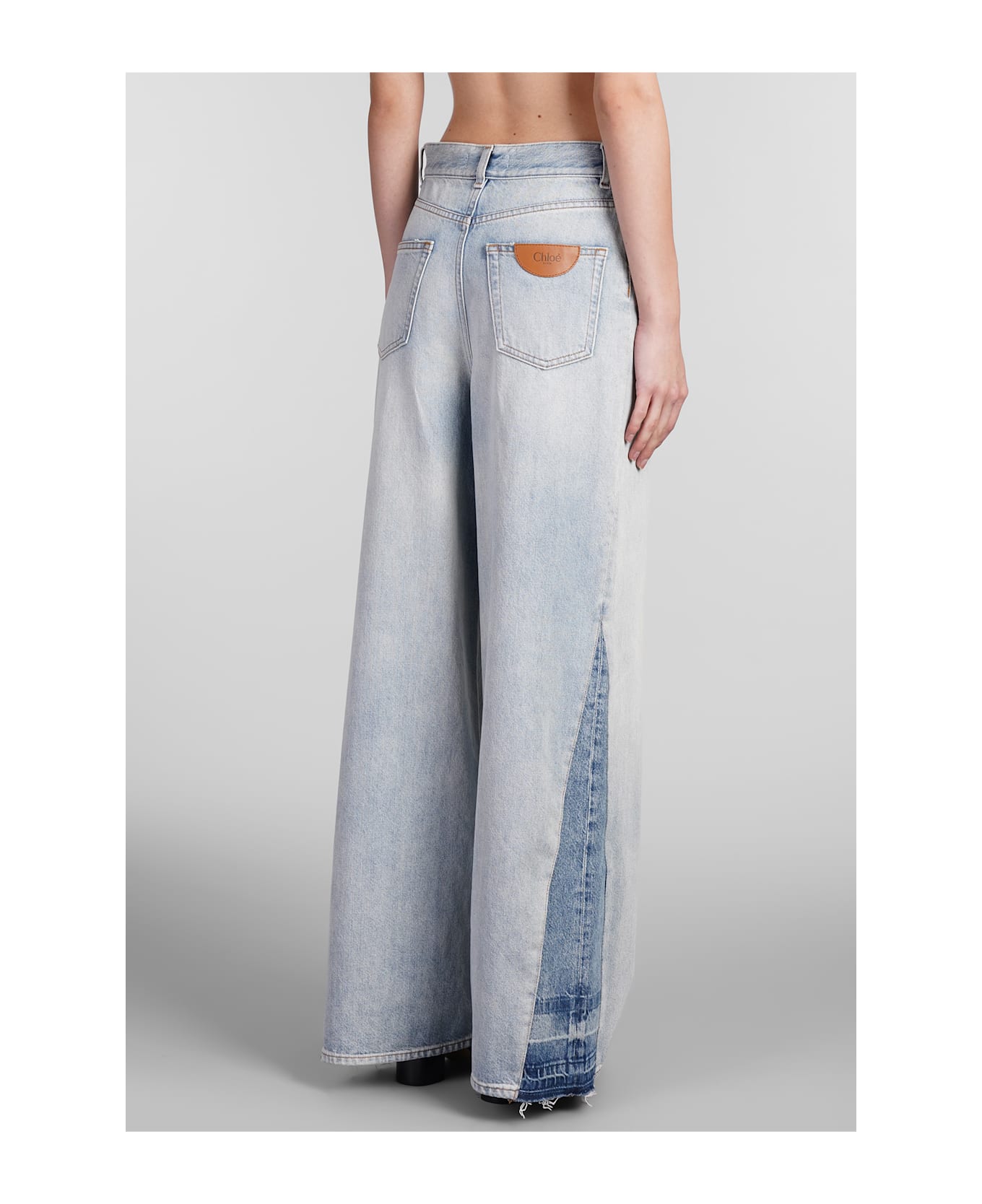 Chloé Jeans In Blue Denim - blue