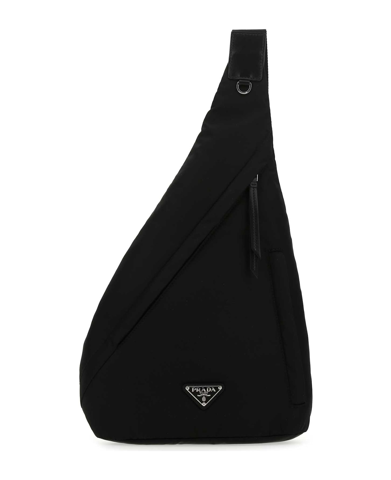 Prada Black Re-nylon Backpack - NERO