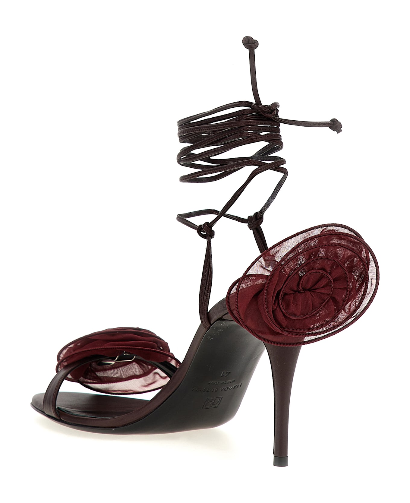 Magda Butrym Re25 Sandals - Bordeaux