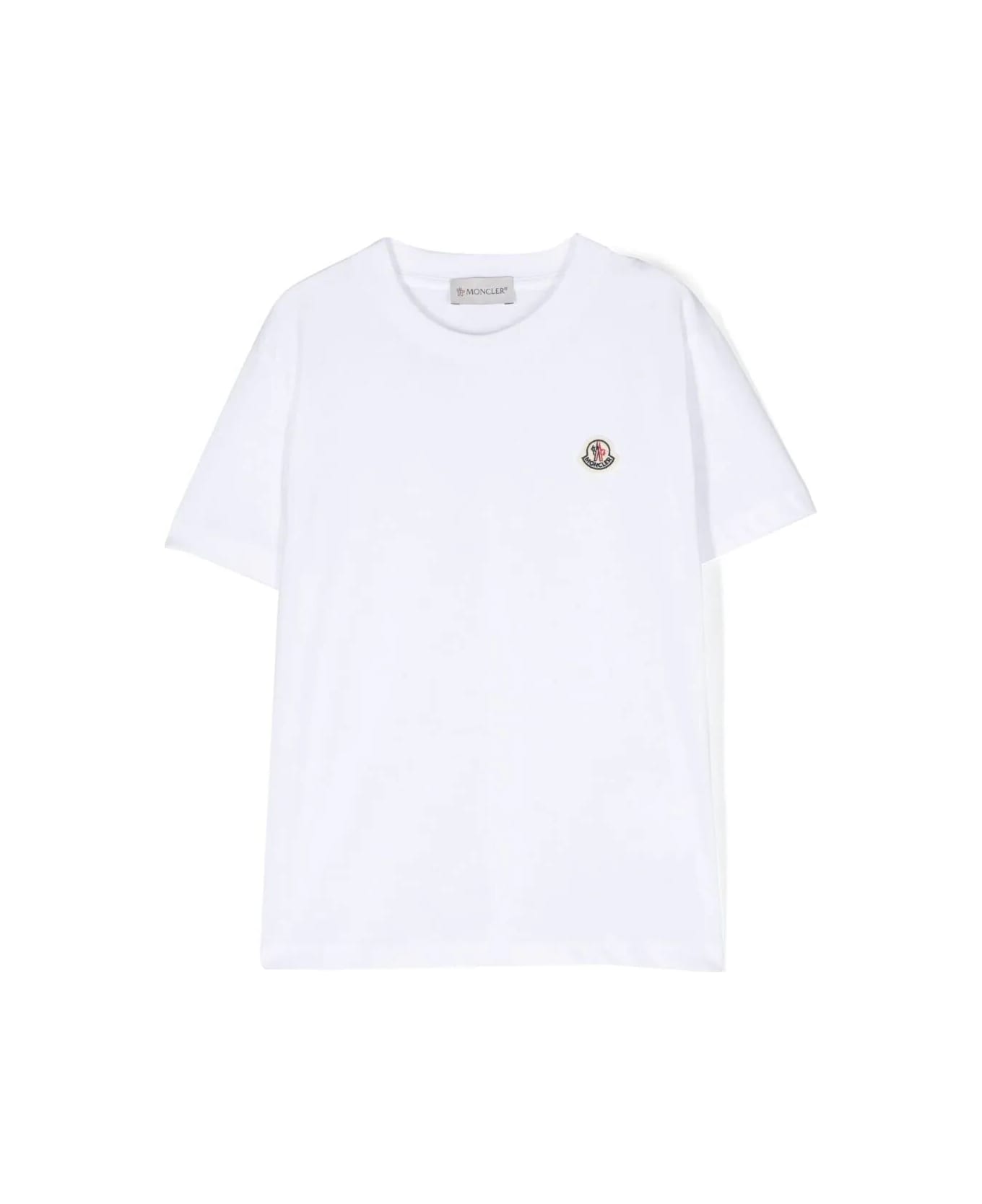 Moncler Ss T-shirt - White Tシャツ＆ポロシャツ