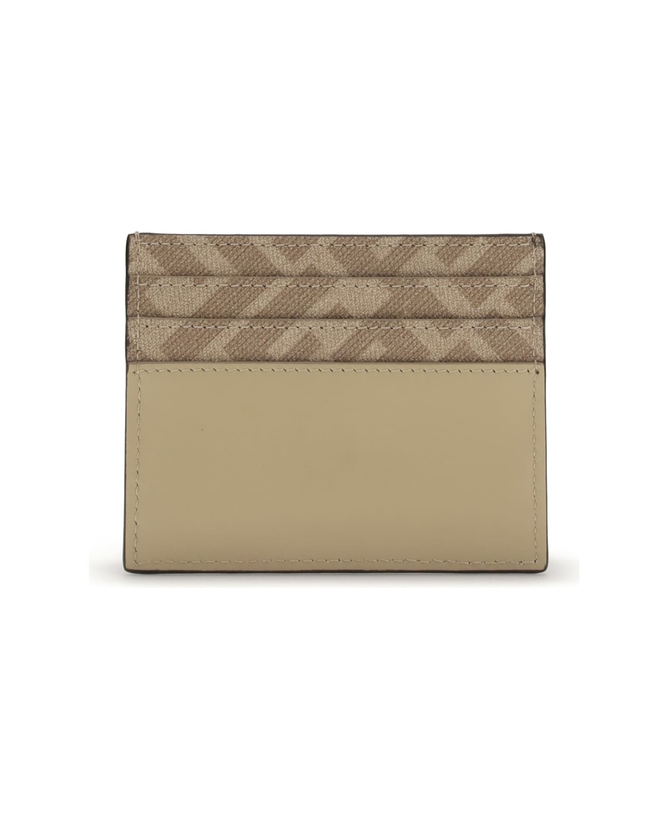 Fendi Squared Card Holder - BEIGE