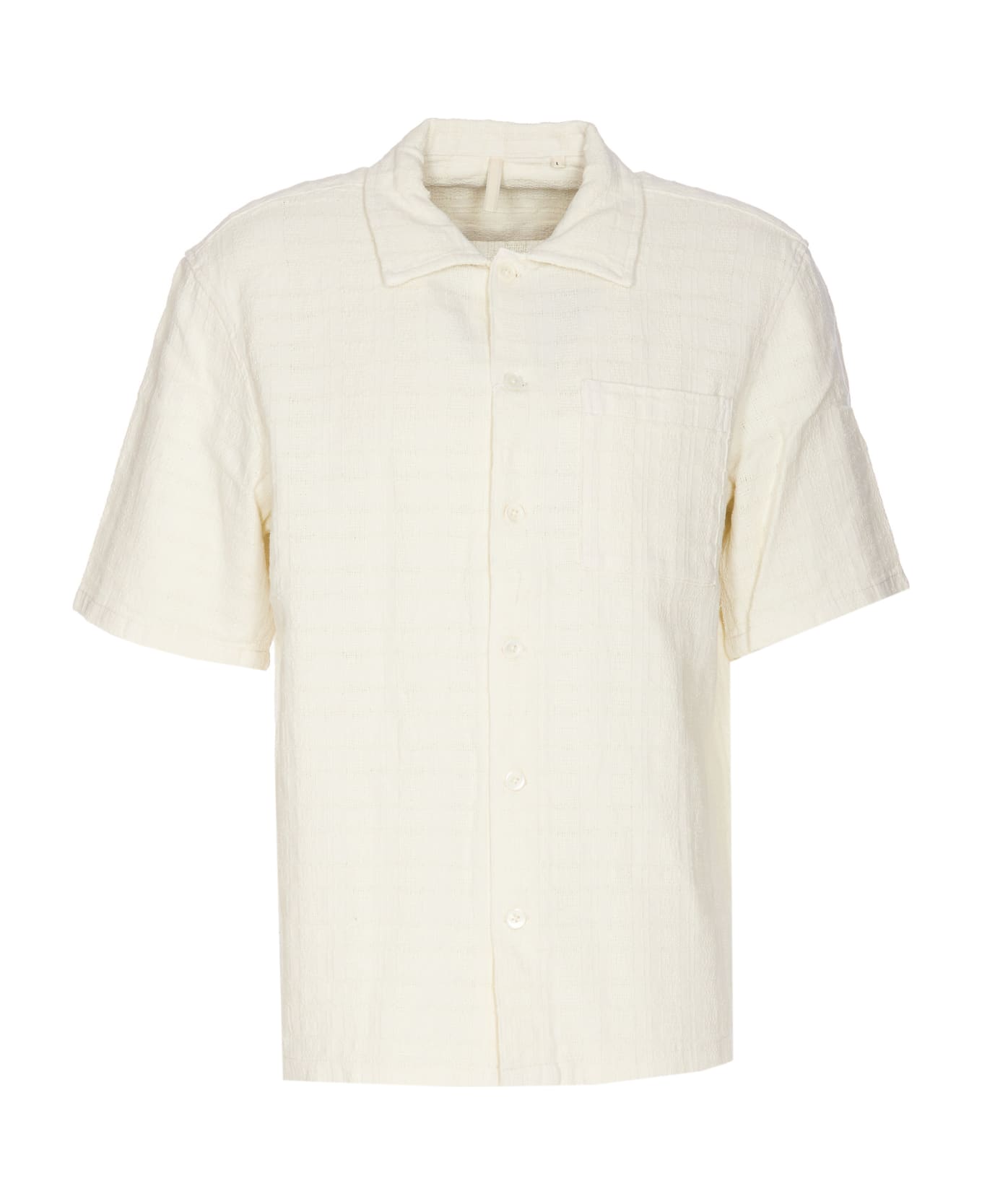 Sunflower Spacey Short Sleeves Shirt - White シャツ