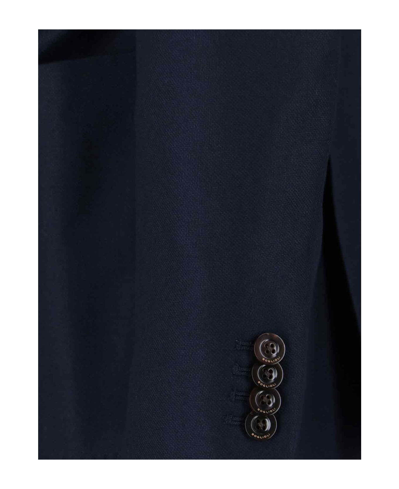 Boglioli Single-breasted Blazer - Blue