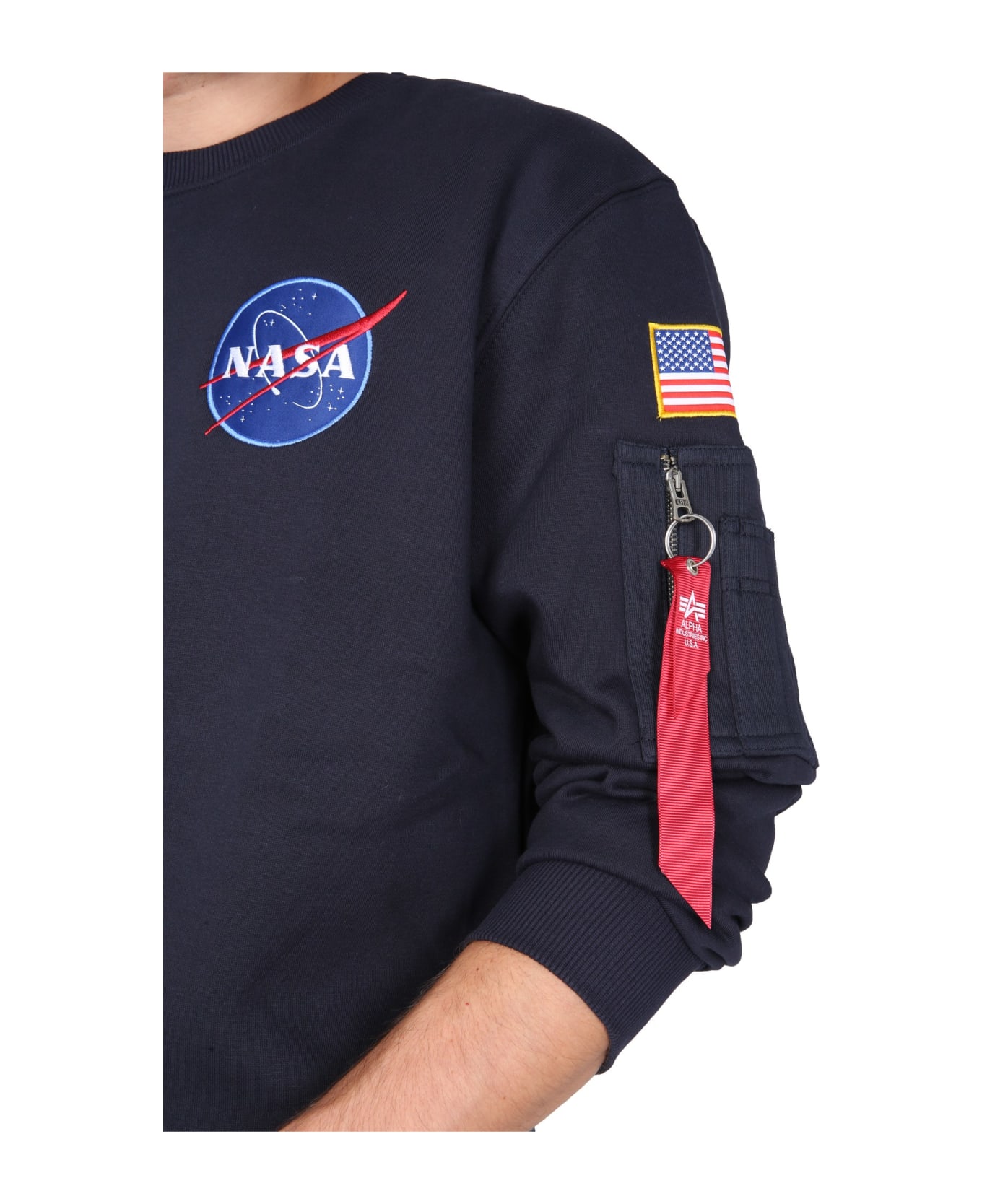 Alpha Industries Space Shuttle Sweatshirt - BLUE