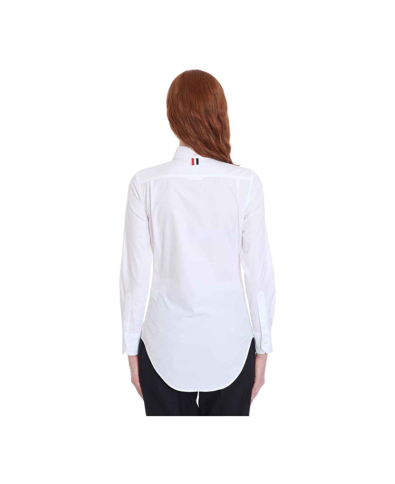Thom Browne Shirt In White Cotton - white