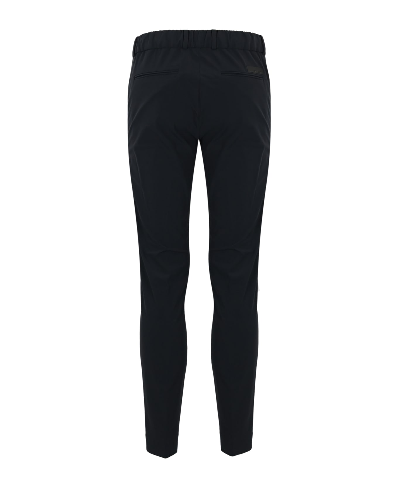 RRD - Roberto Ricci Design Chino Jo Trousers In Technical Fabric With Drawstring - Blue black