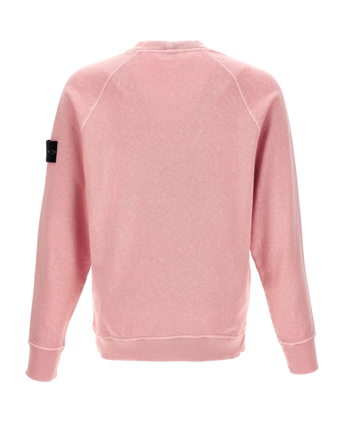 Stone Island Logo Sweatshirt - Pink フリース