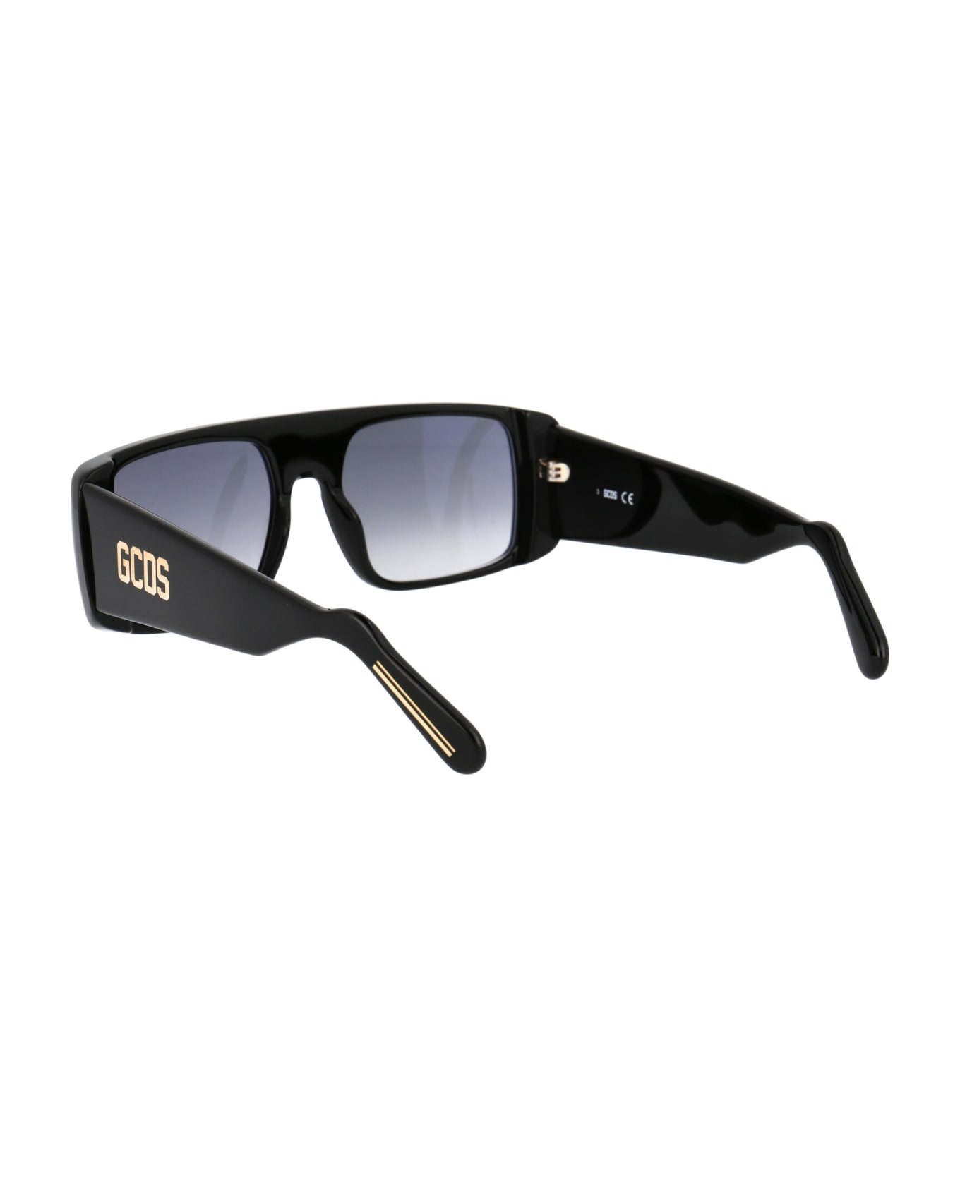 GCDS Gd0006 Sunglasses - 01B BLACK サングラス