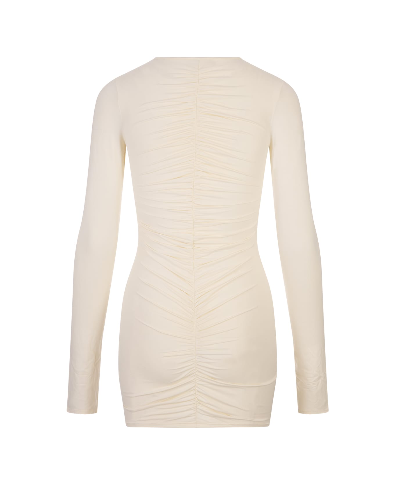 La Reveche Ivory Lillibet Mini Dress - White ワンピース＆ドレス