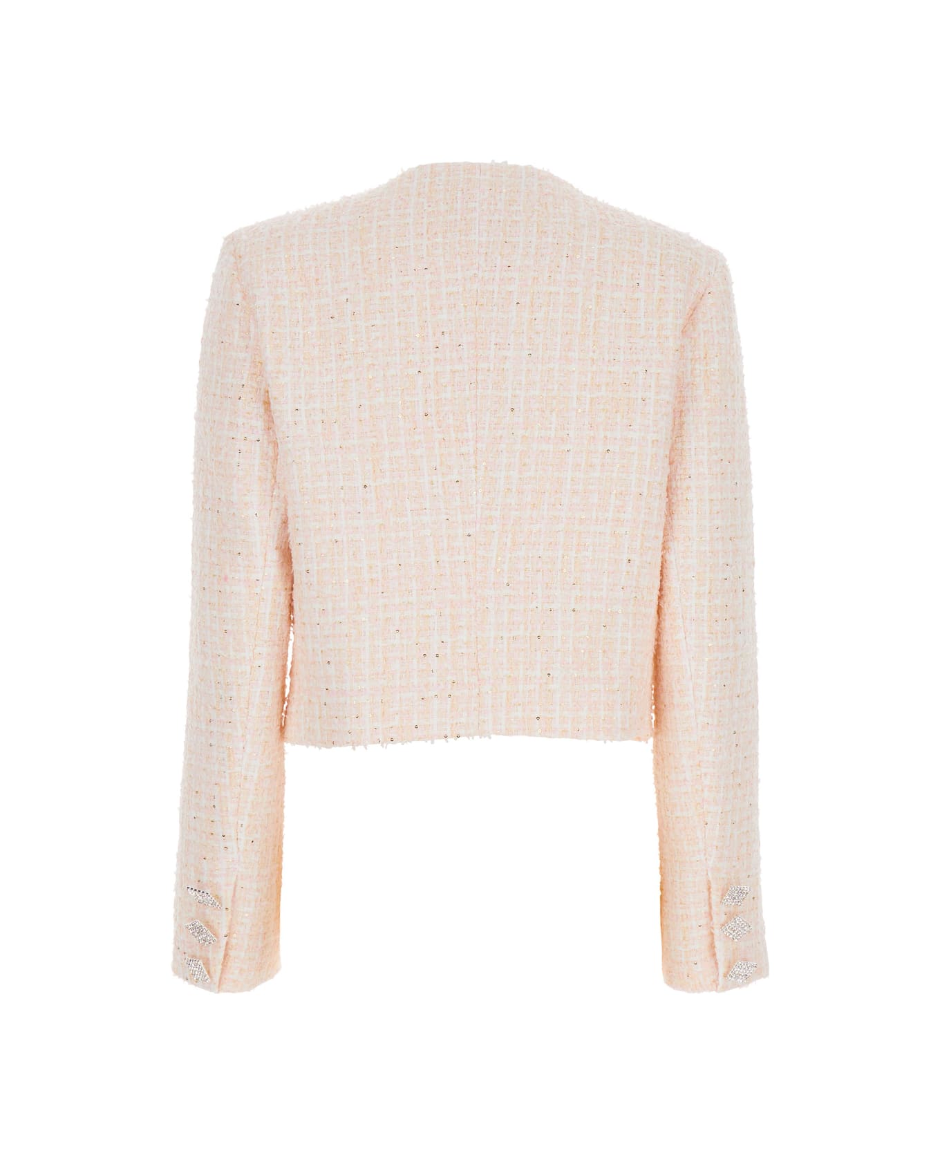 Rotate by Birger Christensen Boucle Cropped Jacket - Fairy Tale