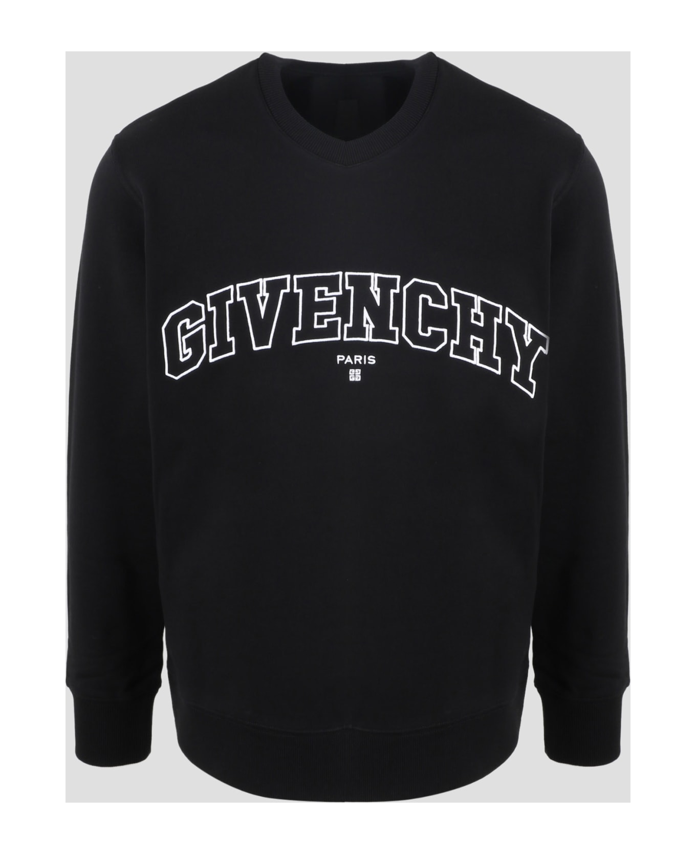 Givenchy College Embroidered Sweatshirt - Black