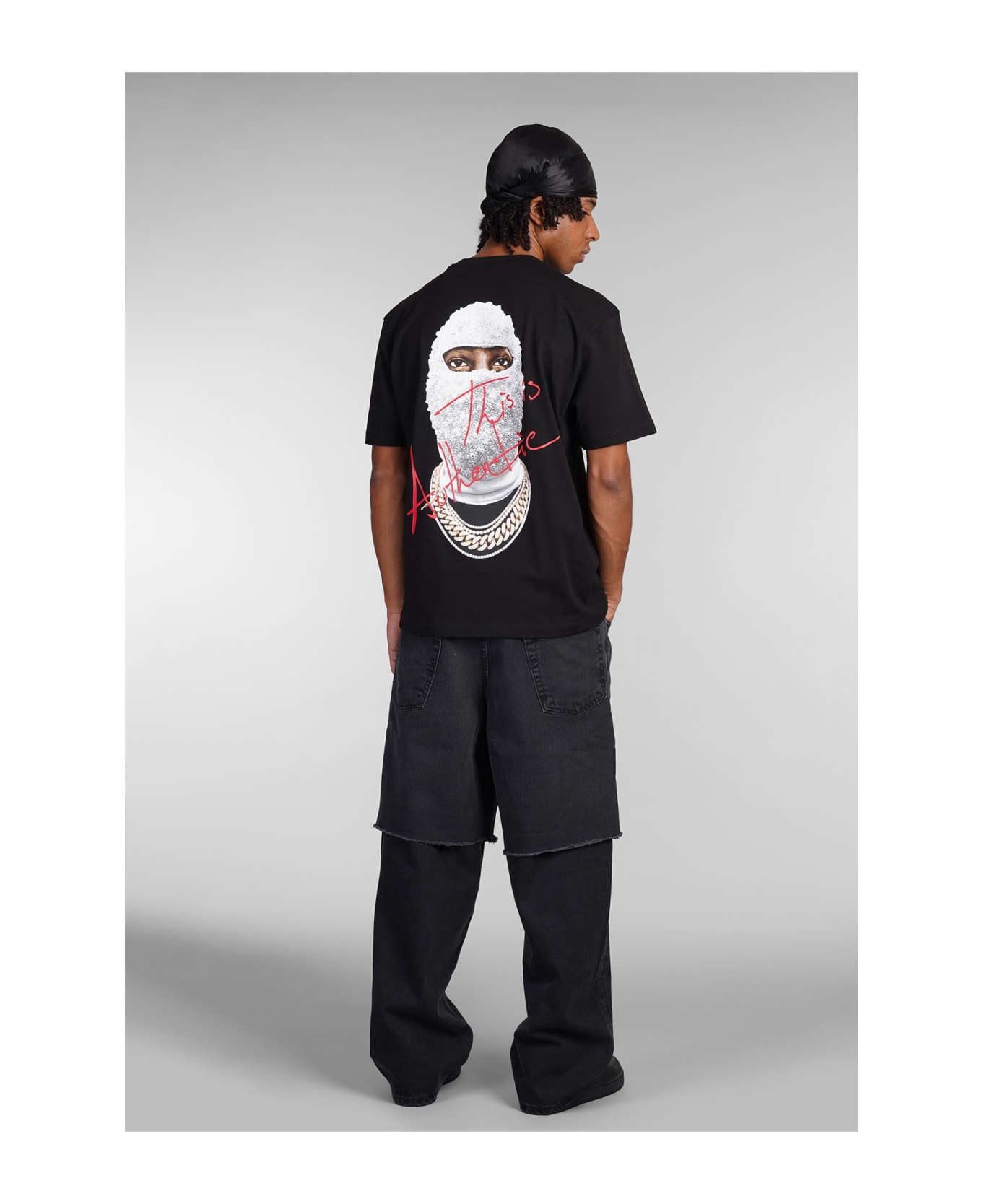 ih nom uh nit T-shirt In Black Cotton - black