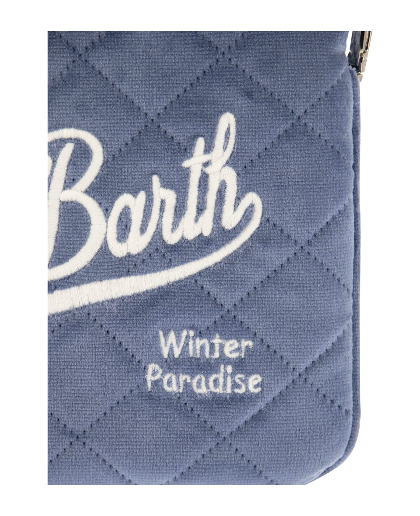 MC2 Saint Barth Pochette Bag With Shoulder Strap - Light Blue
