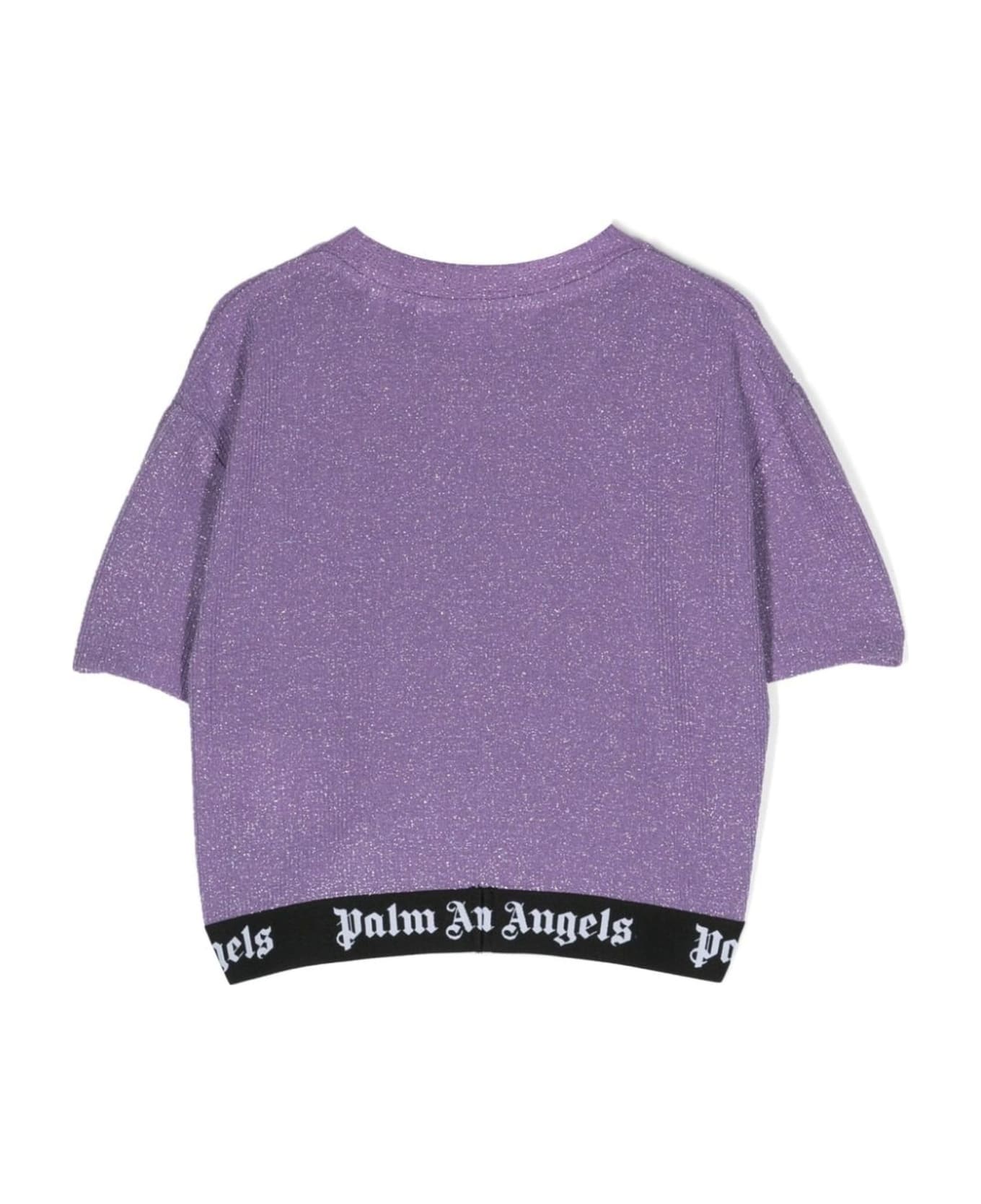 Palm Angels T-shirts And Polos Lilac - Lilac Tシャツ＆ポロシャツ