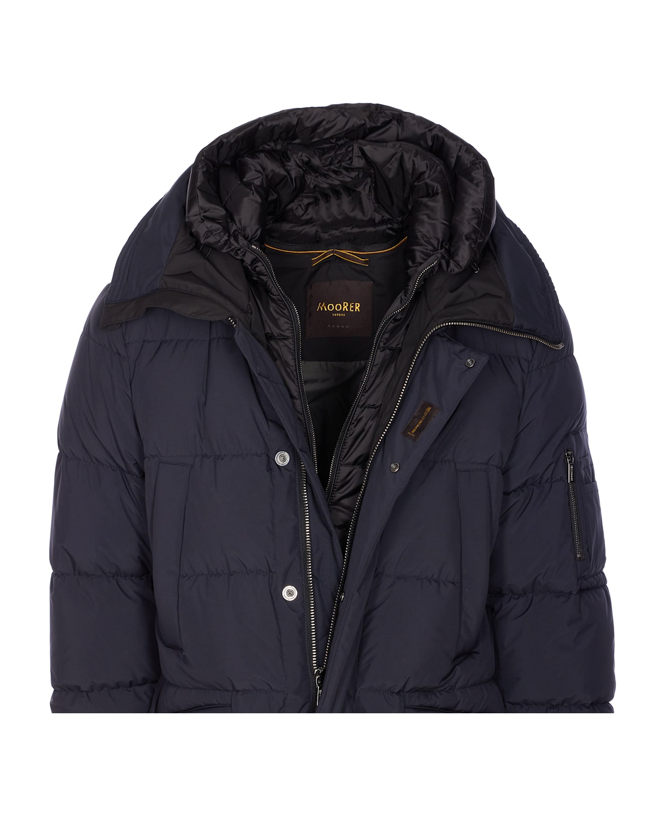 Moorer Davide Heavy Jacket - Blue